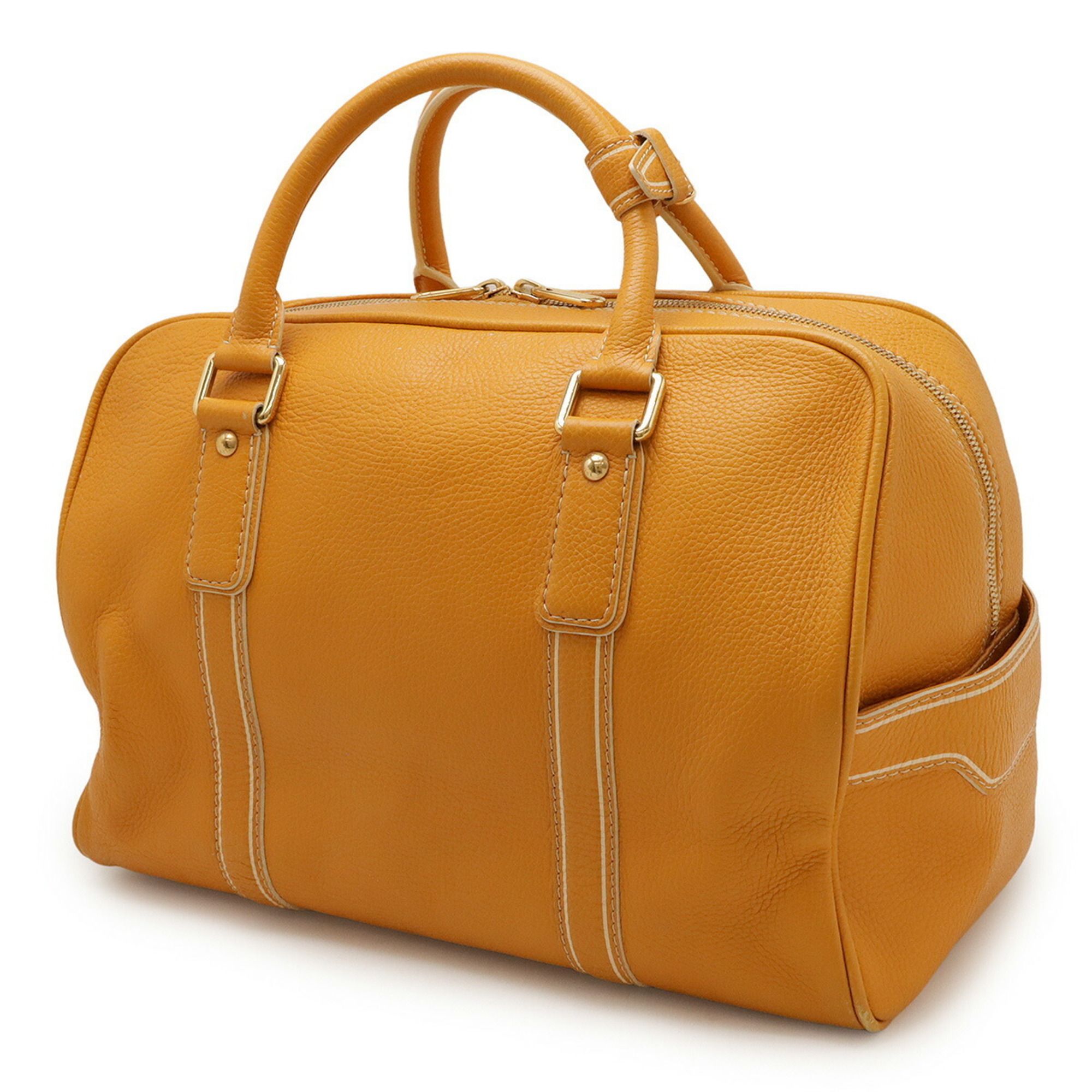Leather Boston Bag (Pre-Owned) - Louis Vuitton - Modalova