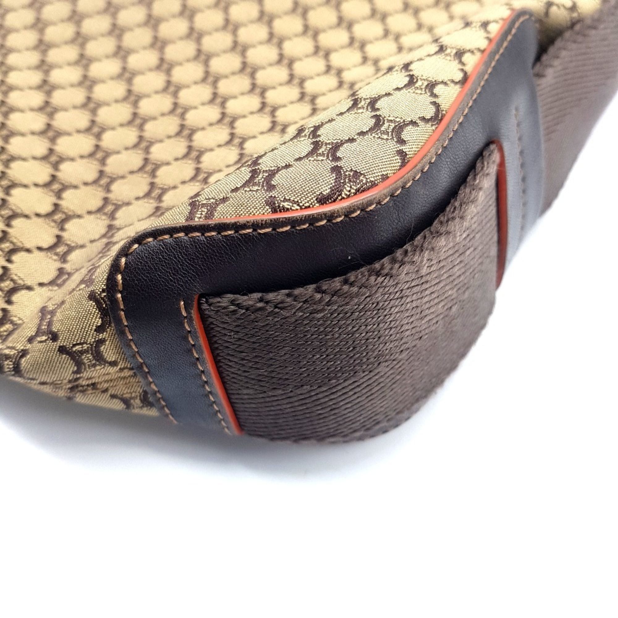 Macadam Canvas Leather Shoulder Bag (Pre-Owned) - Celine - Modalova