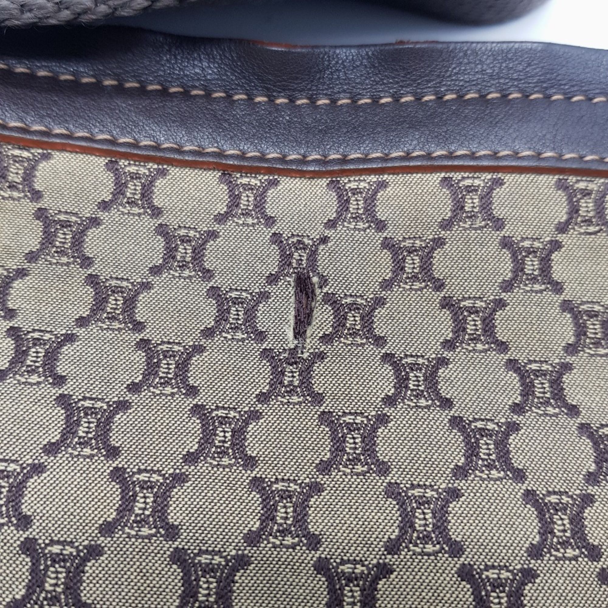 Macadam Canvas Leather Shoulder Bag (Pre-Owned) - Celine - Modalova