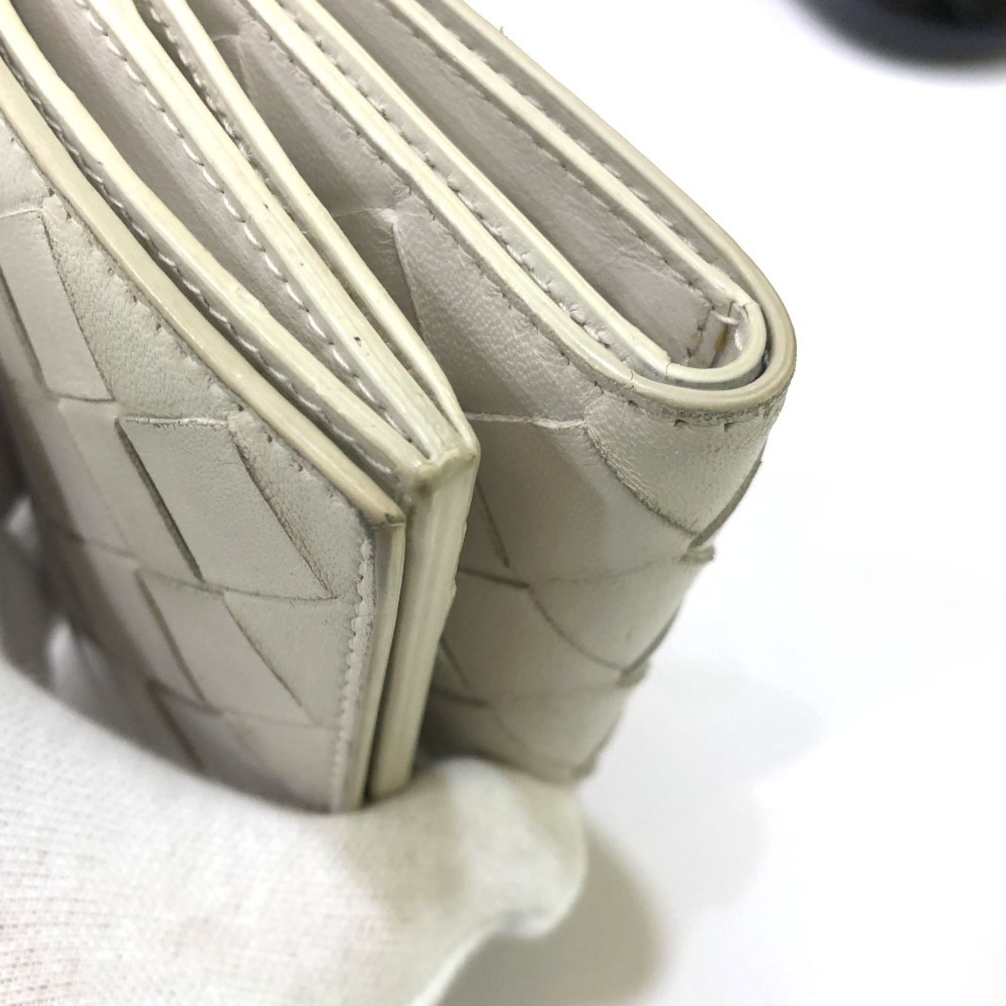Leather Wallet (Tri-Fold) (Pre-Owned) - Bottega Veneta - Modalova
