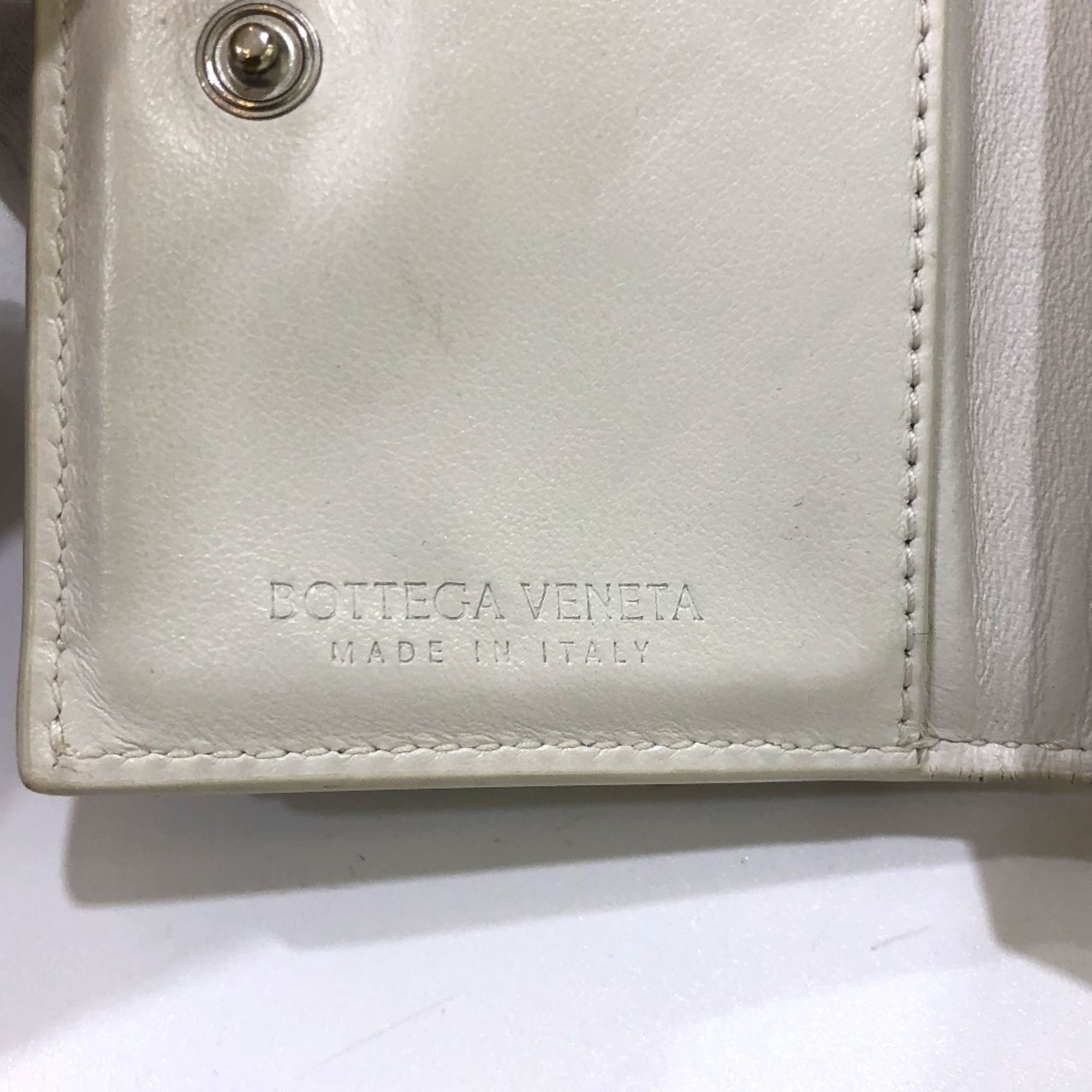 Leather Wallet (Tri-Fold) (Pre-Owned) - Bottega Veneta - Modalova