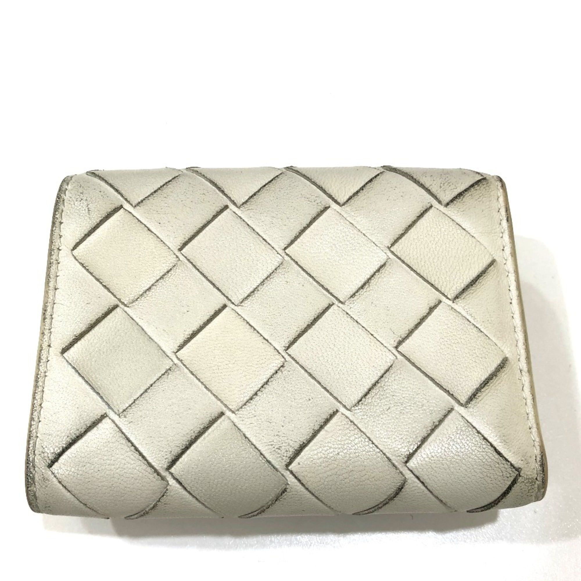Leather Wallet (Tri-Fold) (Pre-Owned) - Bottega Veneta - Modalova