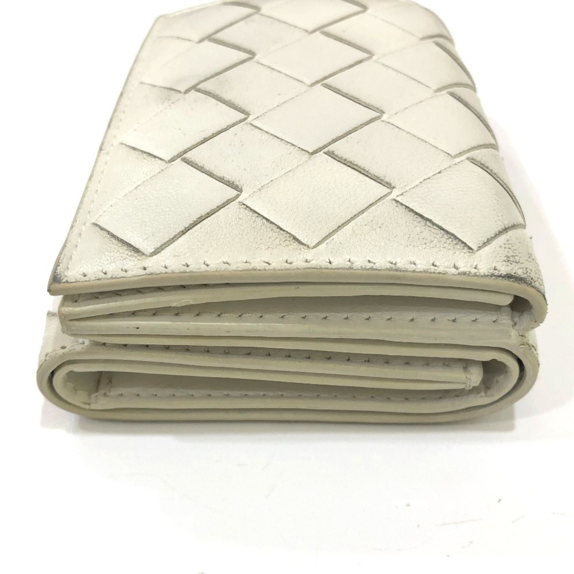 Leather Wallet (Tri-Fold) (Pre-Owned) - Bottega Veneta - Modalova
