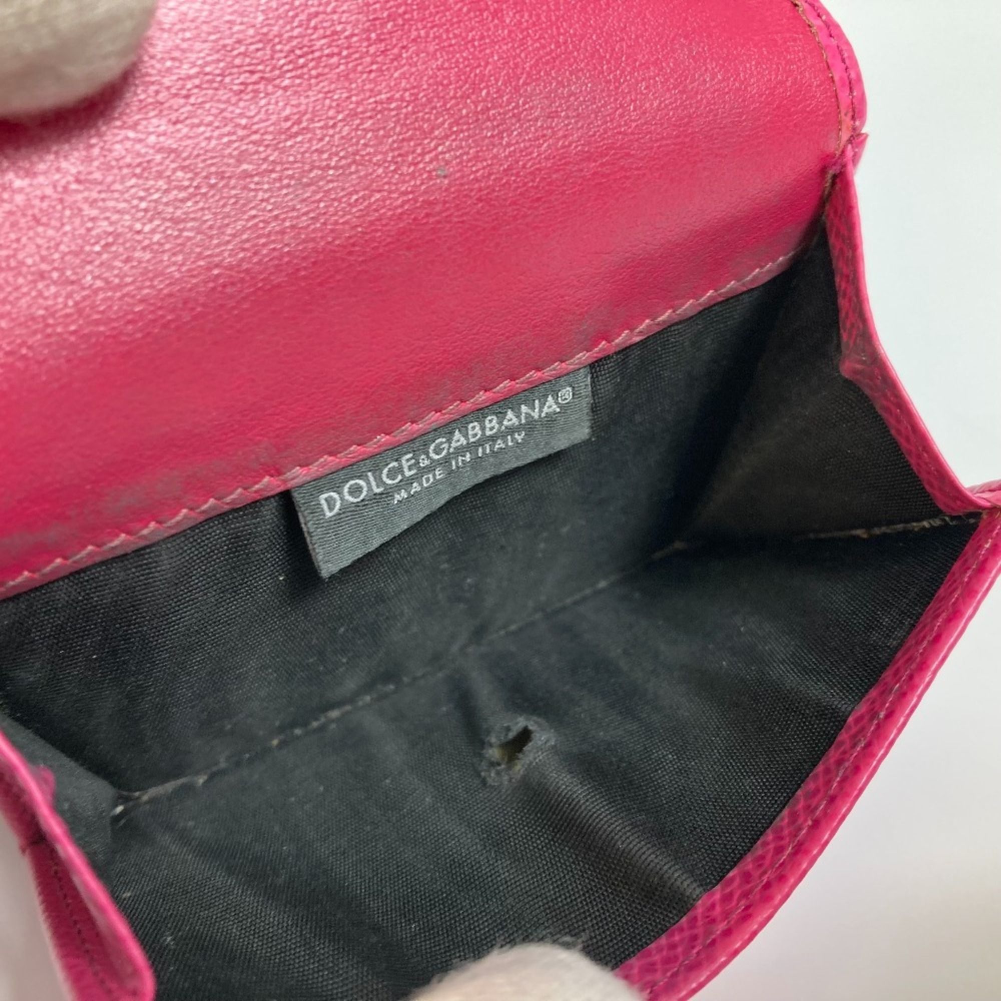 Leather Wallet (Tri-Fold) (Pre-Owned) - Dolce & Gabbana - Modalova