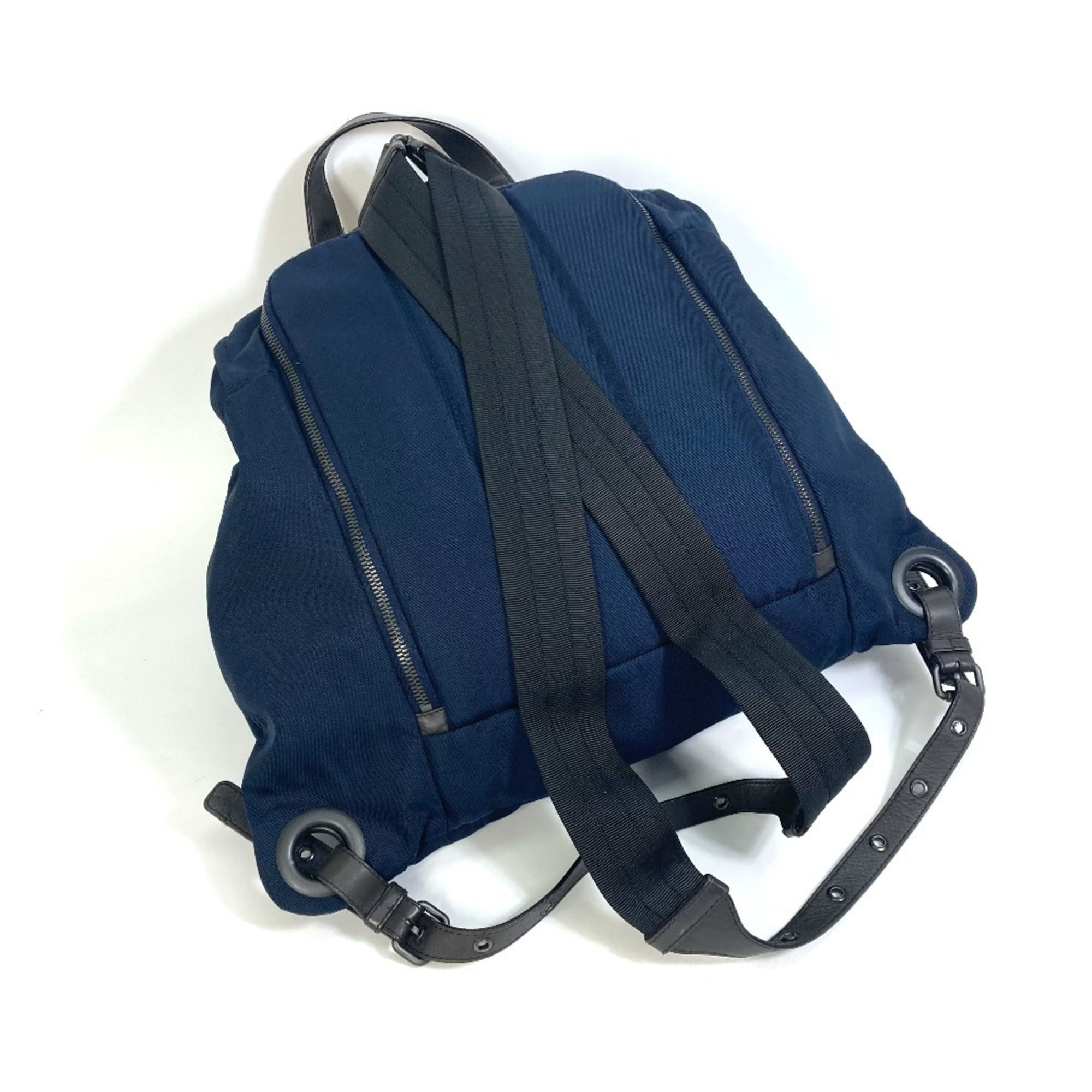 Nylon Leather Backpack (Pre-Owned) - Bottega Veneta - Modalova