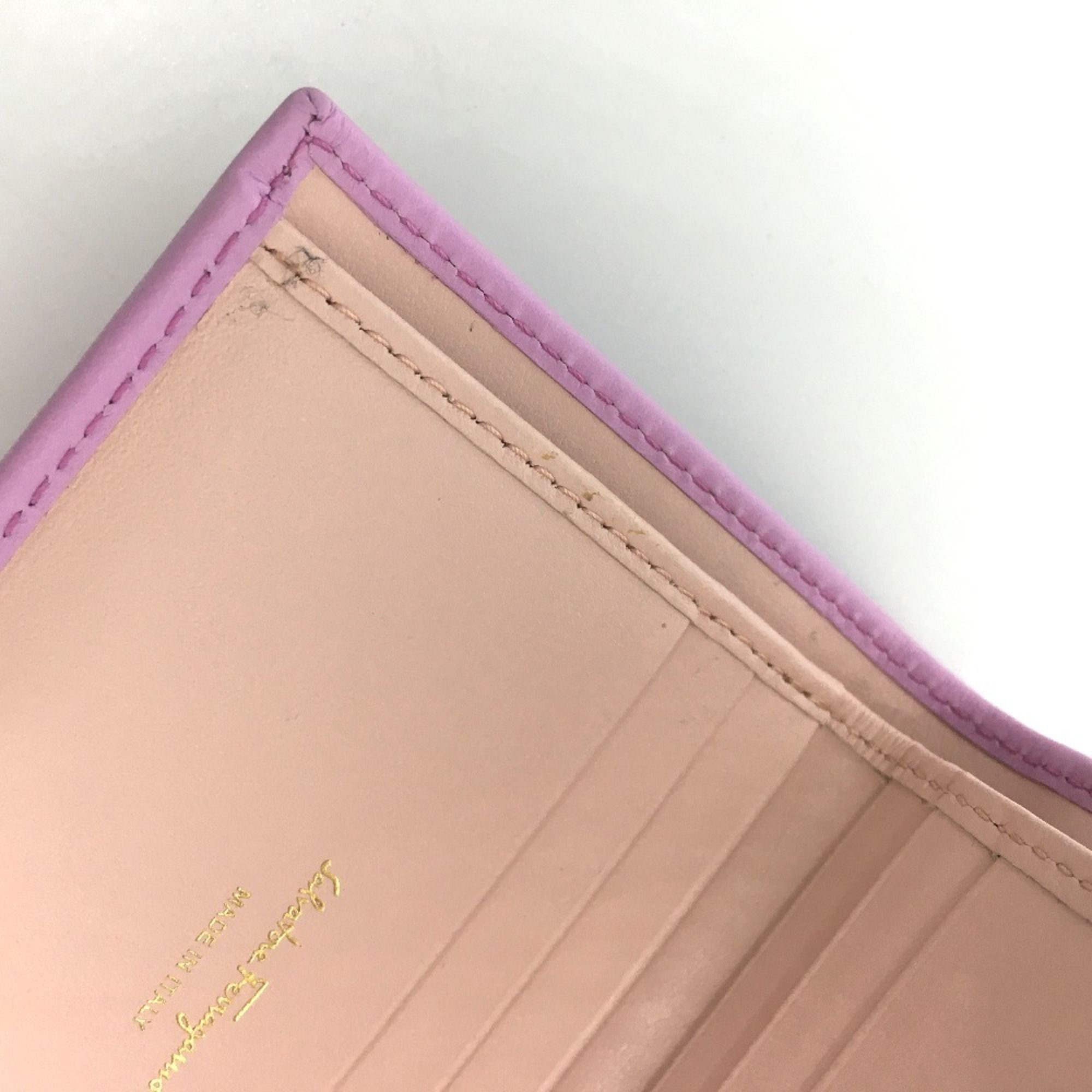 Leather Wallet (Bi-Fold) (Pre-Owned) - Salvatore Ferragamo - Modalova