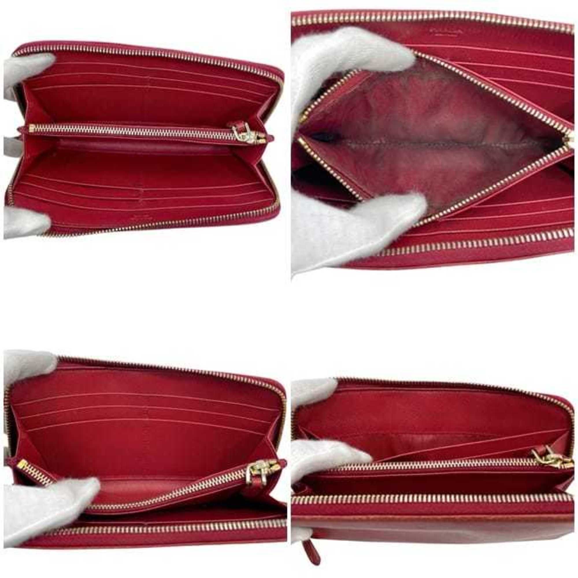 Saffiano Long Wallet (Bi-Fold) (Pre-Owned) - Prada - Modalova