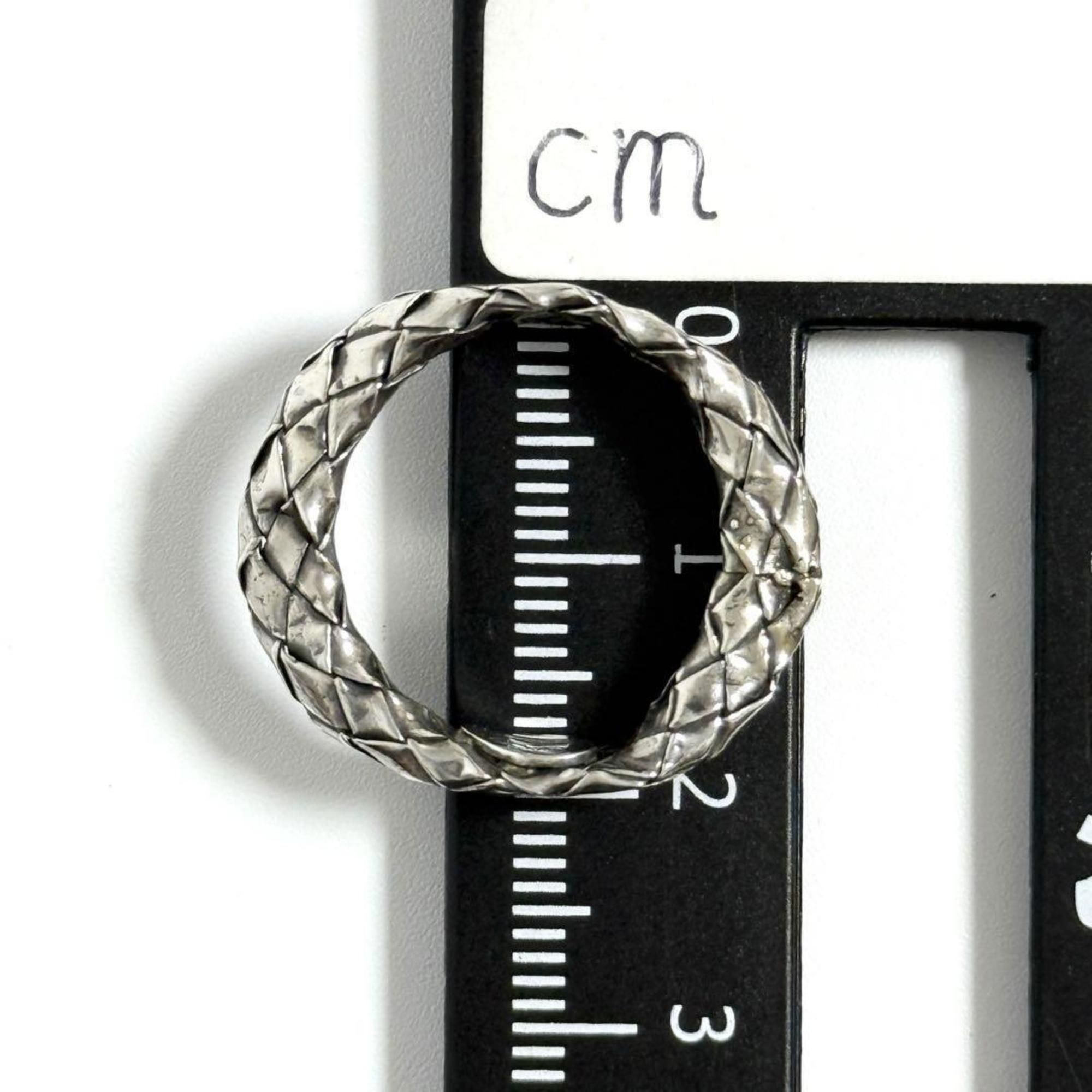 Silver 925 Band Ring (Pre-Owned) - Bottega Veneta - Modalova