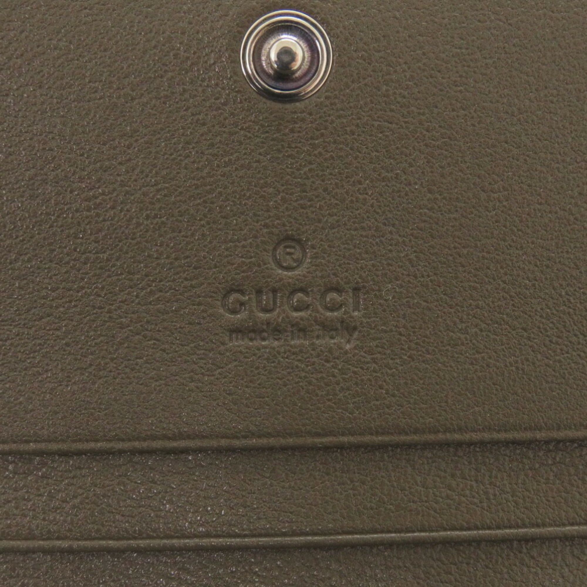 Leather Wallet (Bi-Fold) (Pre-Owned) - Gucci - Modalova