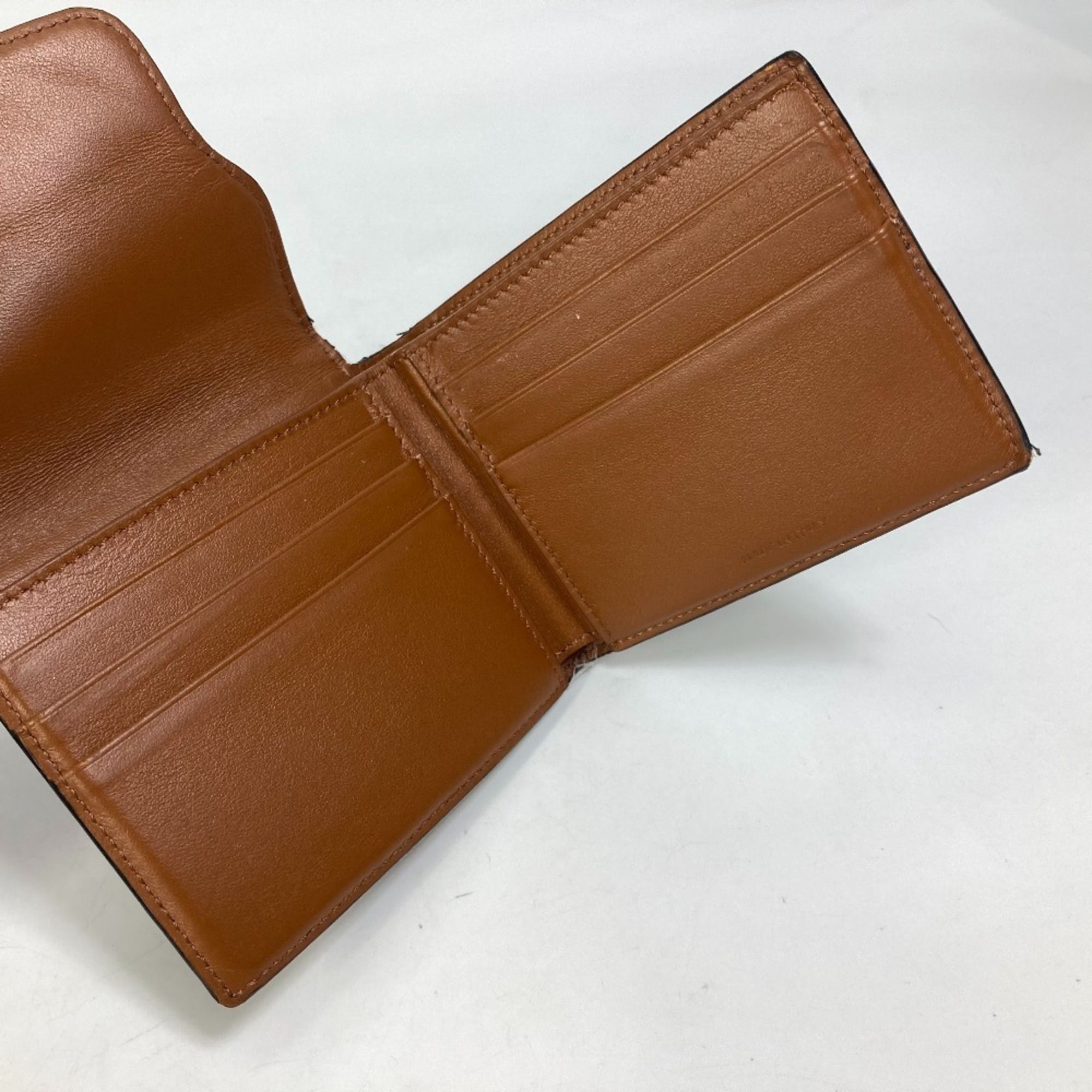 Dark Leather Wallet (Bi-Fold) (Pre-Owned) - Celine - Modalova