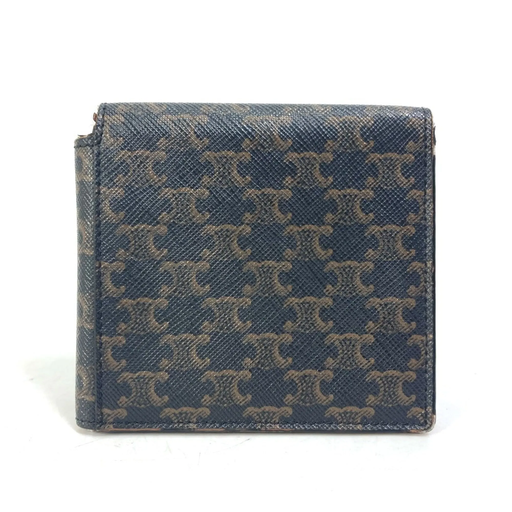 Dark Leather Wallet (Bi-Fold) (Pre-Owned) - Celine - Modalova