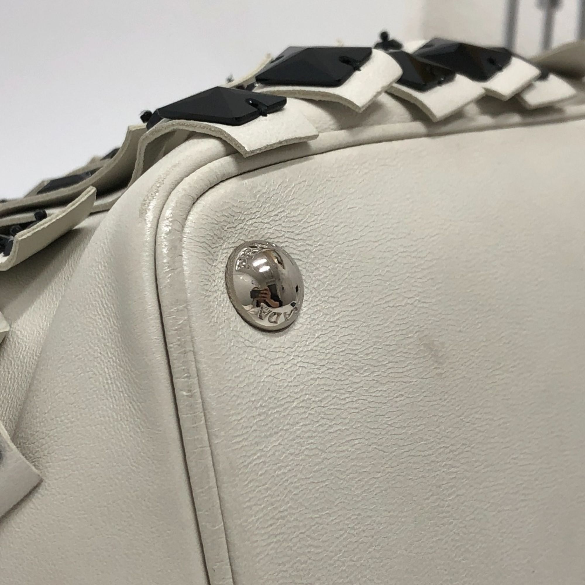 Leather Handbag (Pre-Owned) - Prada - Modalova