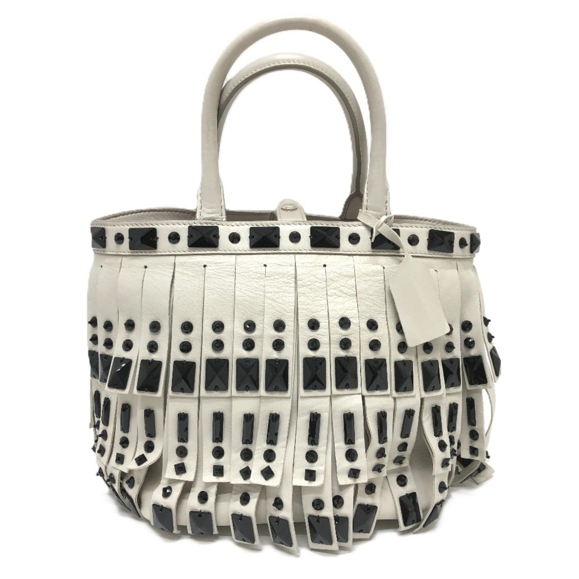 Leather Handbag (Pre-Owned) - Prada - Modalova