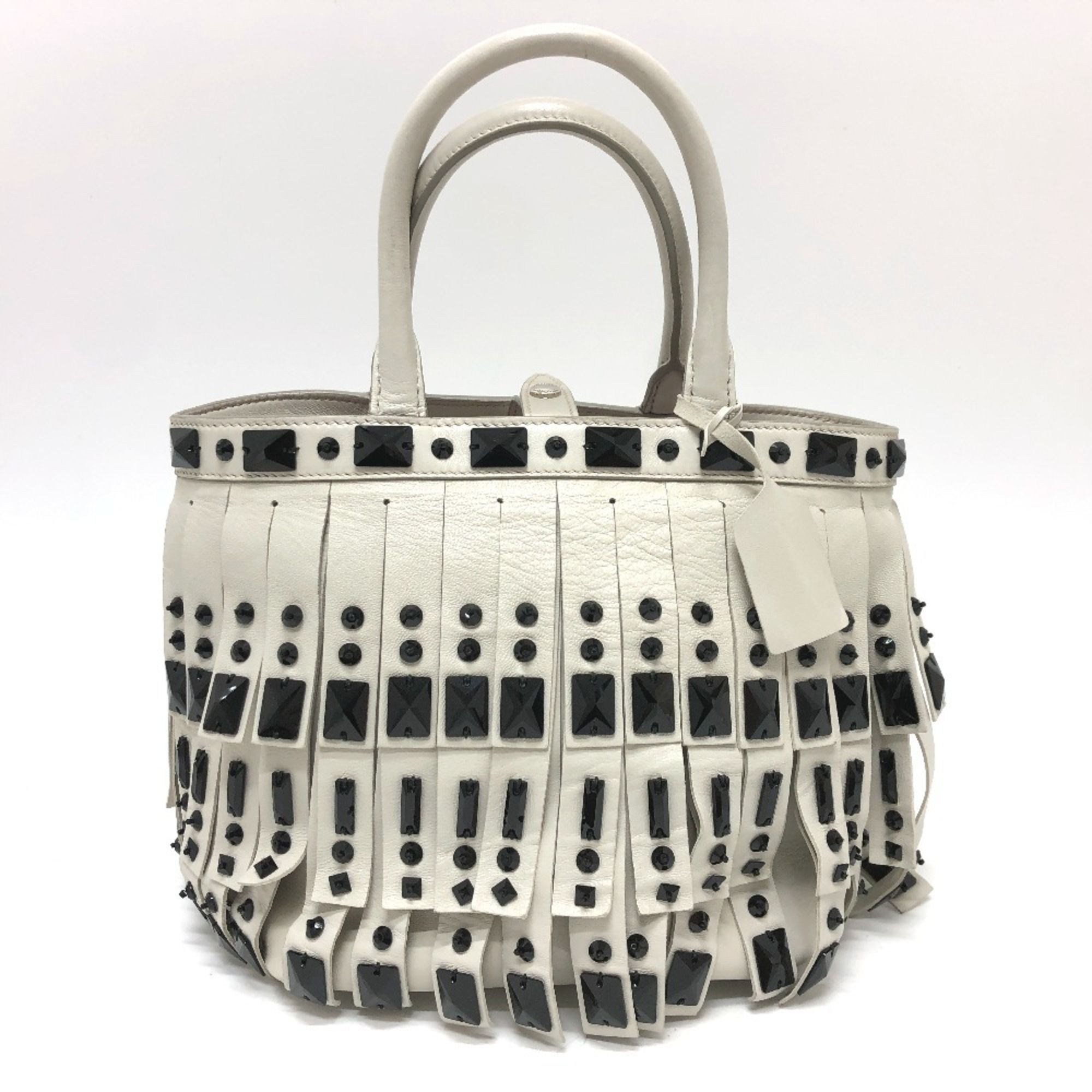 Leather Handbag (Pre-Owned) - Prada - Modalova