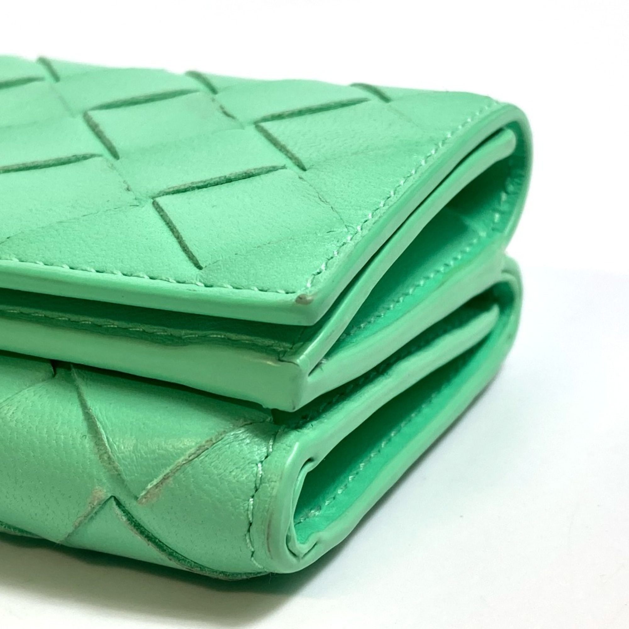 Leather Wallet (Tri-Fold) (Pre-Owned) - Bottega Veneta - Modalova