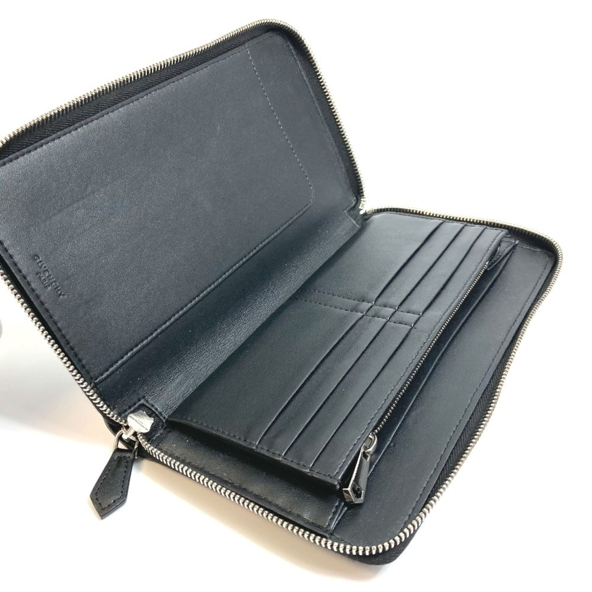 Leather Long Wallet (Bi-Fold) (Pre-Owned) - Givenchy - Modalova