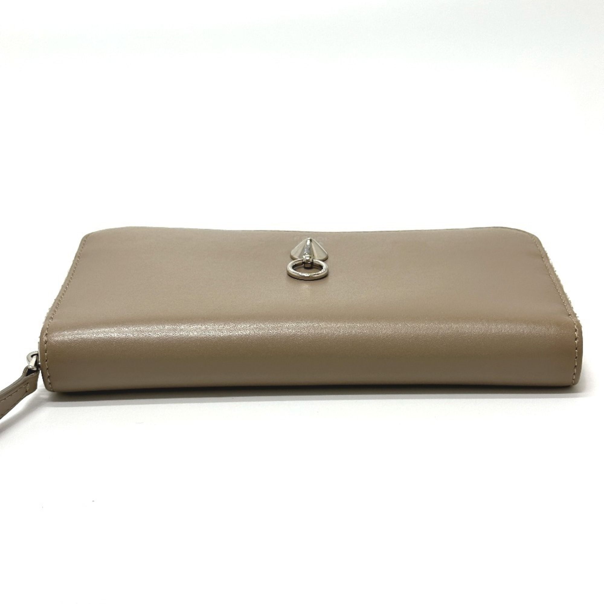 Leather Long Wallet (Bi-Fold) (Pre-Owned) - Fendi - Modalova