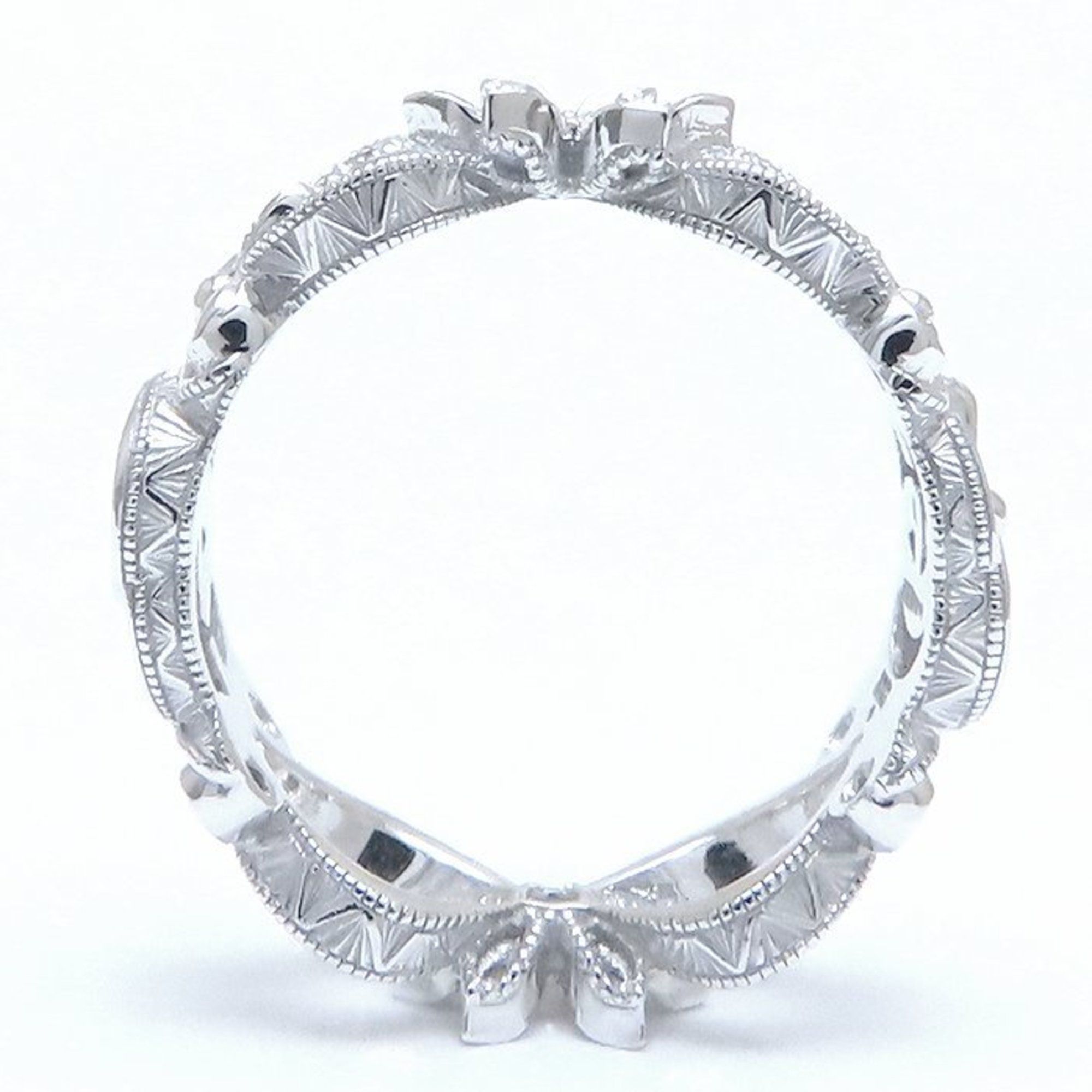White Gold (18K) Band Ring (Pre-Owned) - Gucci - Modalova