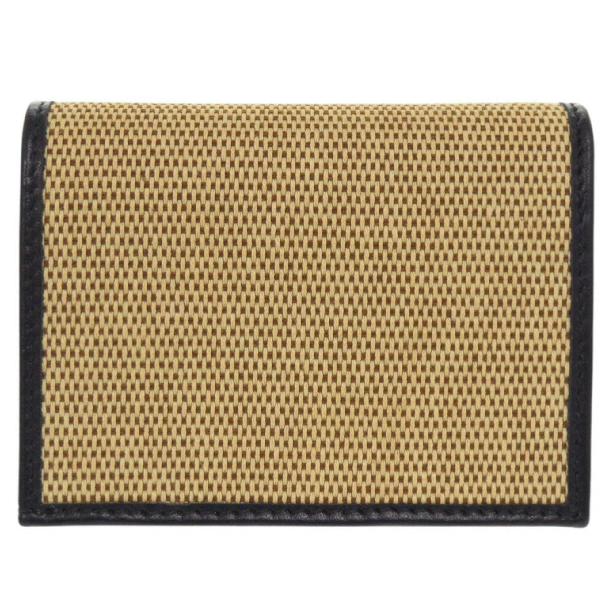 Canvas Leather Wallet (Bi-Fold) (Pre-Owned) - Gucci - Modalova