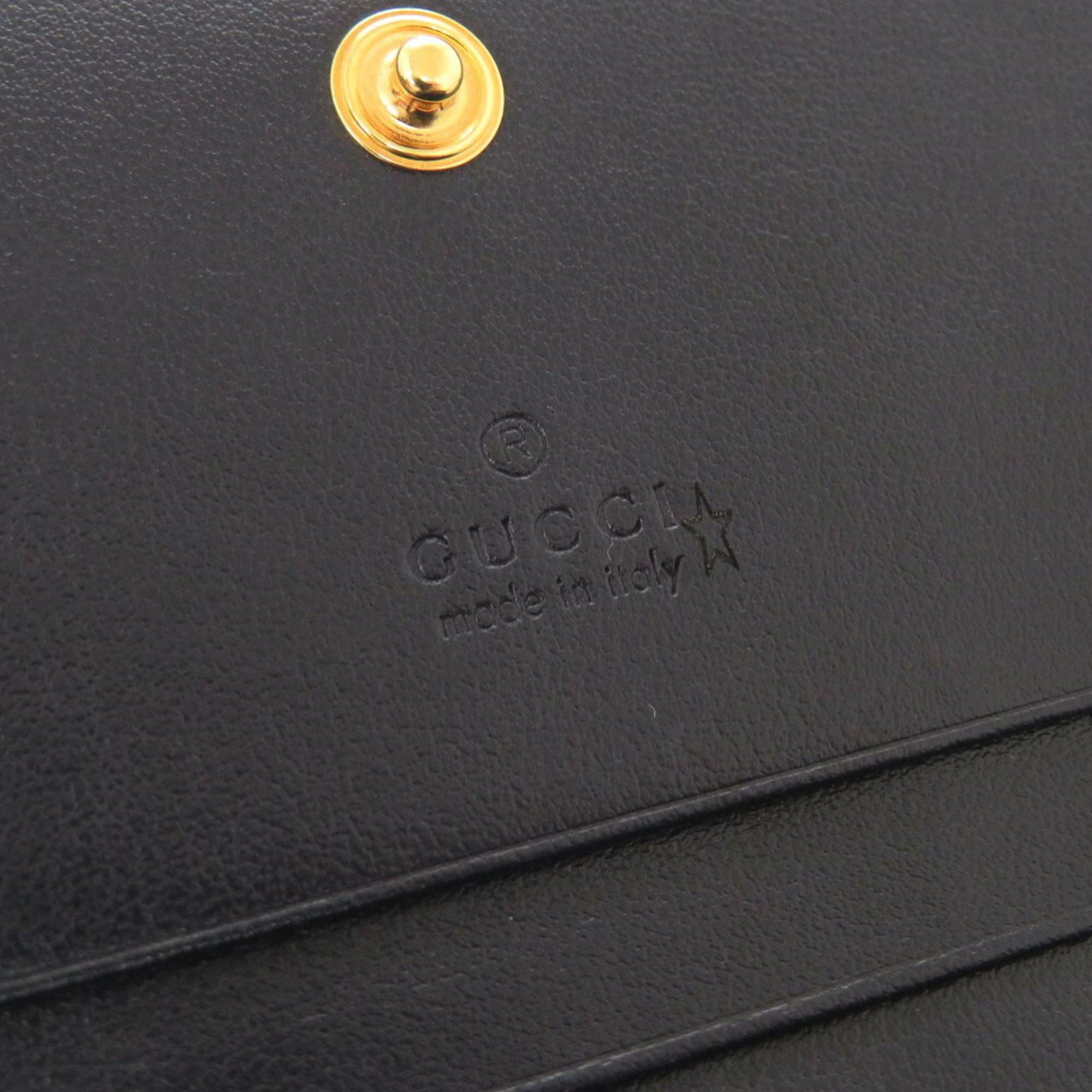 Canvas Leather Wallet (Bi-Fold) (Pre-Owned) - Gucci - Modalova
