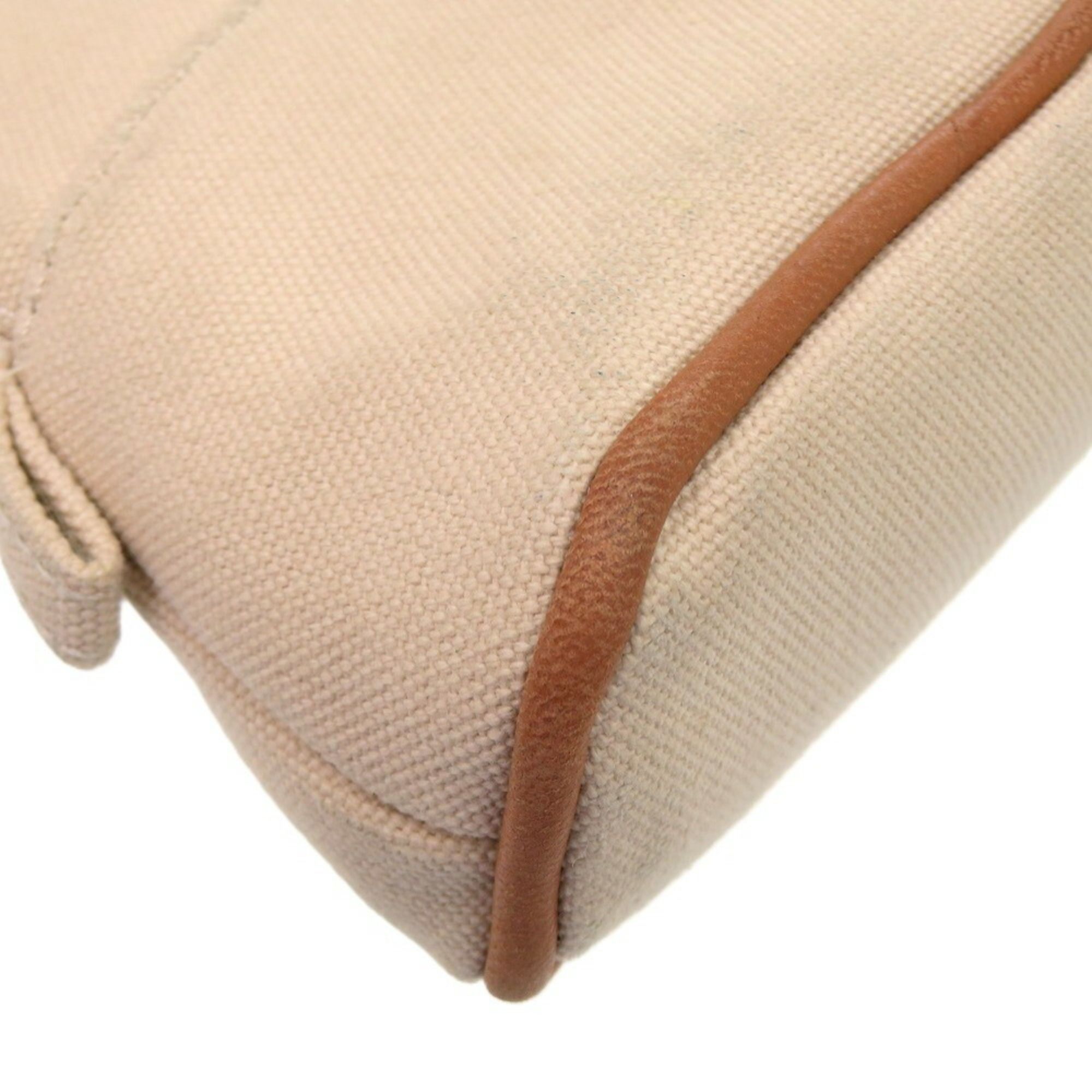 Cotton Leather Pouch (Pre-Owned) - Hermes - Modalova