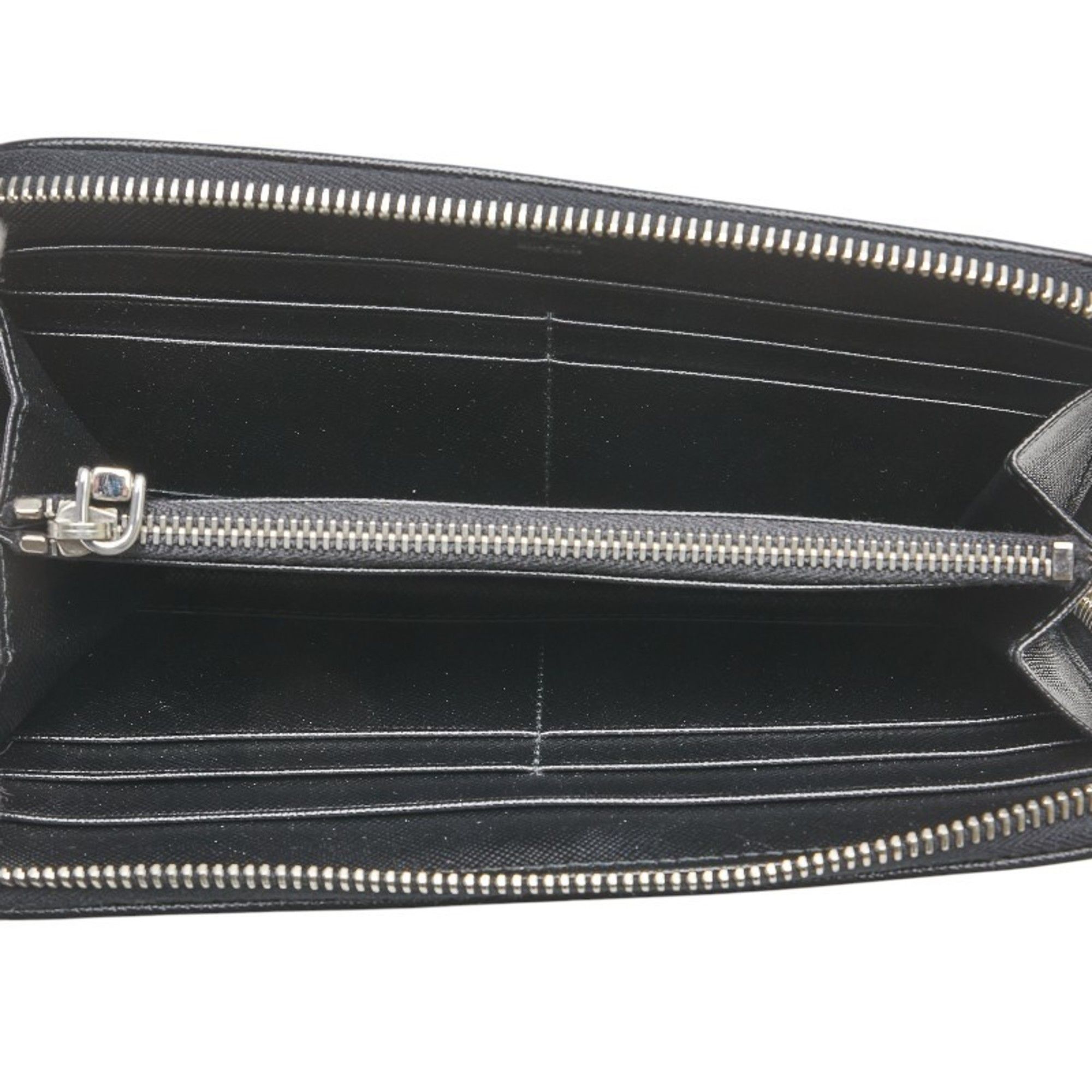 Saffiano Leather Long Wallet (Bi-Fold) (Pre-Owned) - Prada - Modalova