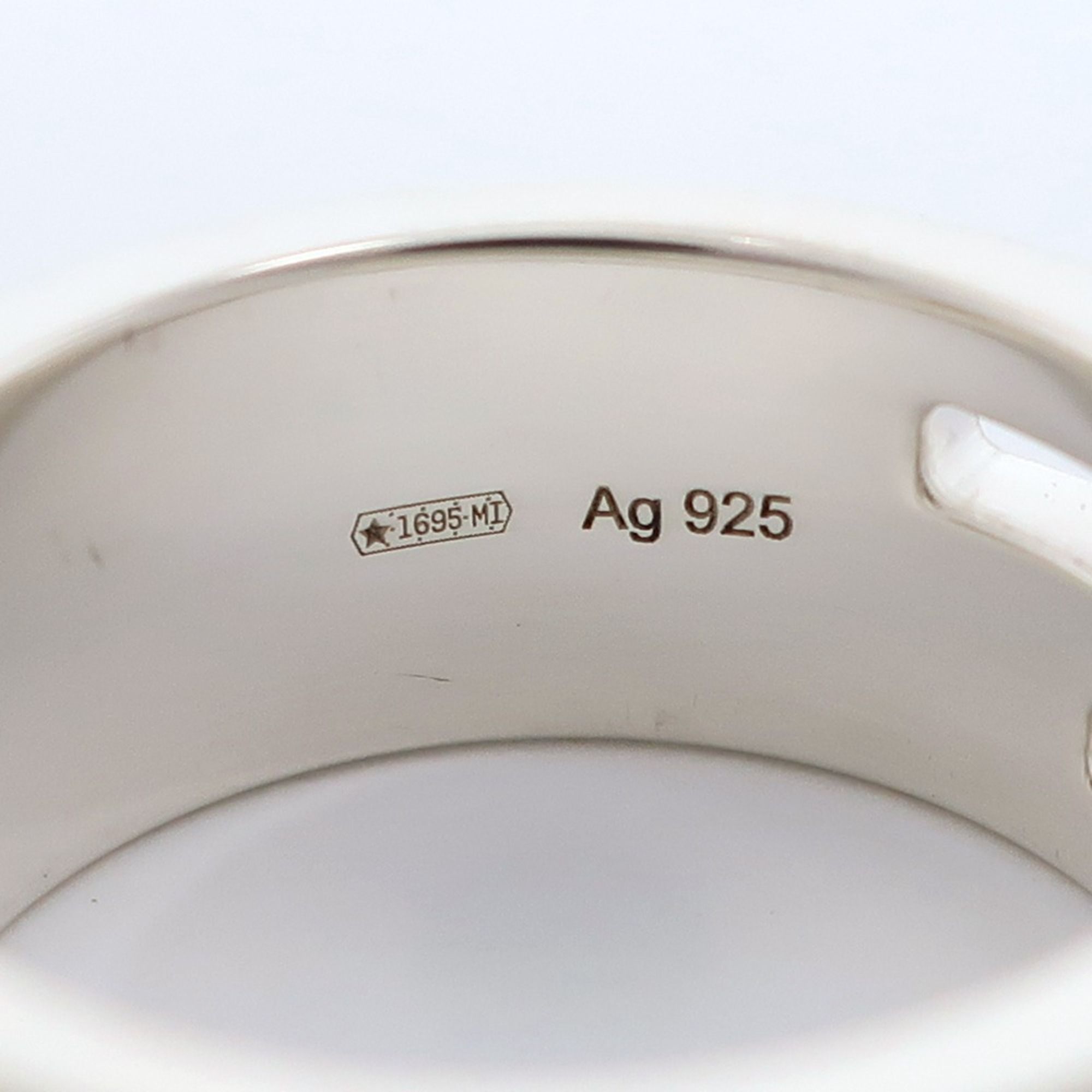 Silver 925 Band Ring (Pre-Owned) - Gucci - Modalova