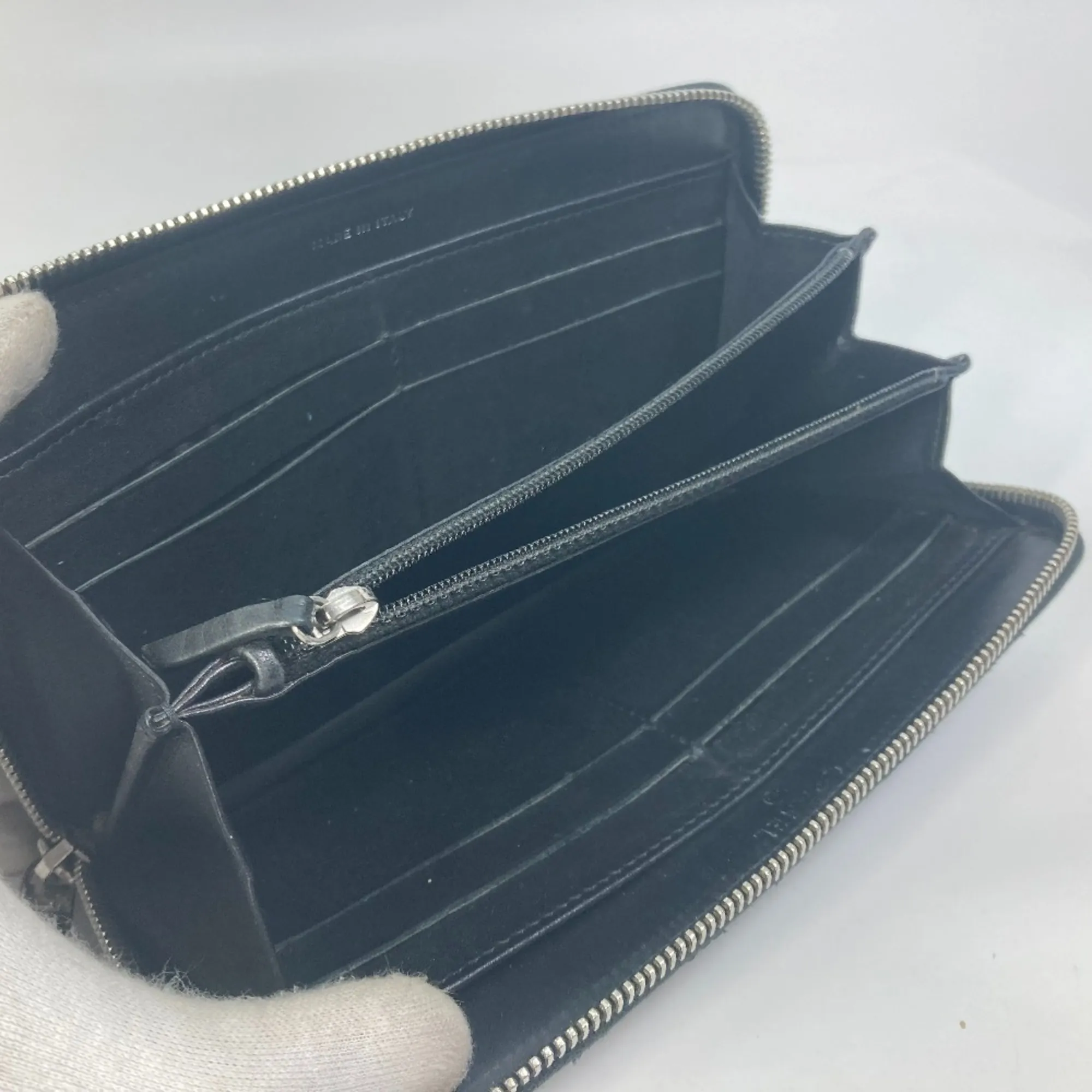 Leather Long Wallet (Bi-Fold) (Pre-Owned) - Chanel - Modalova