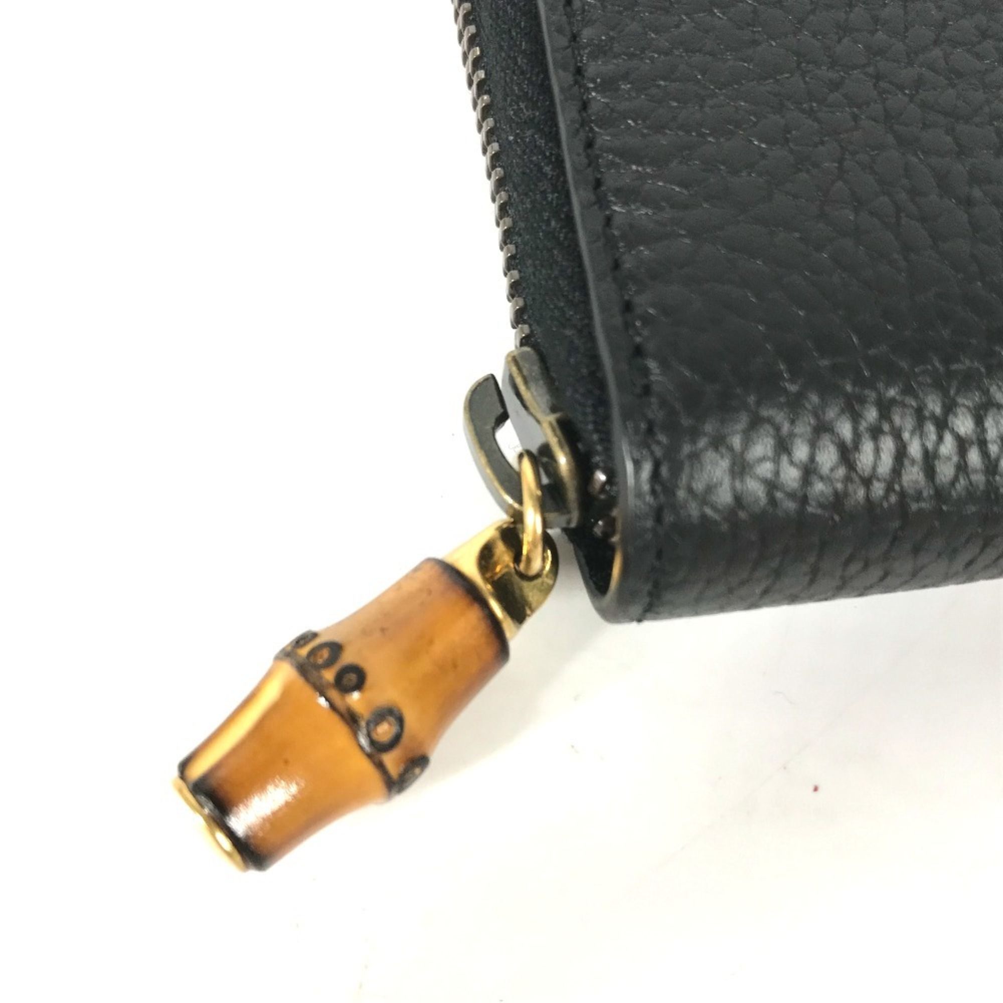 Leather Long Wallet (Bi-Fold) (Pre-Owned) - Gucci - Modalova