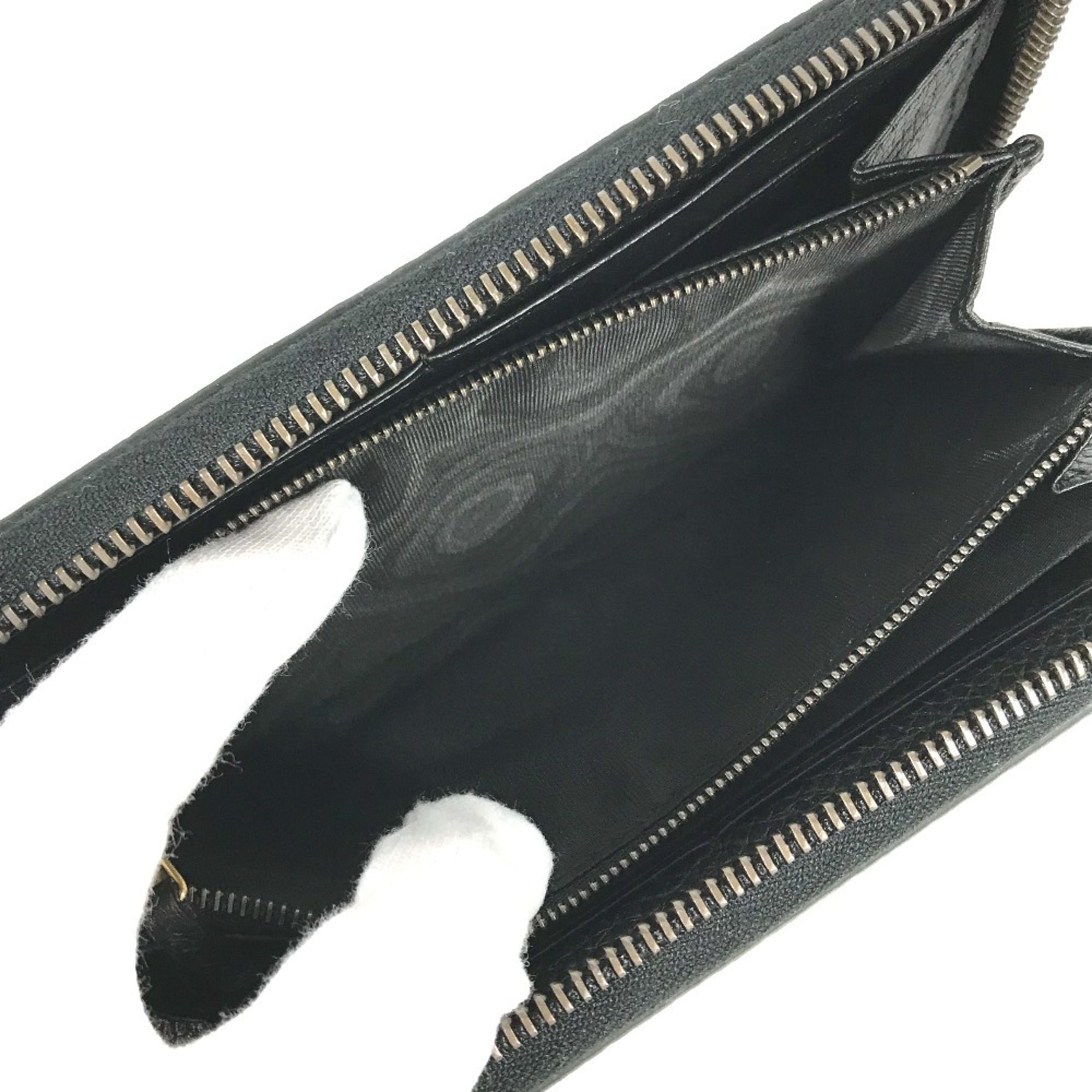 Leather Long Wallet (Bi-Fold) (Pre-Owned) - Gucci - Modalova