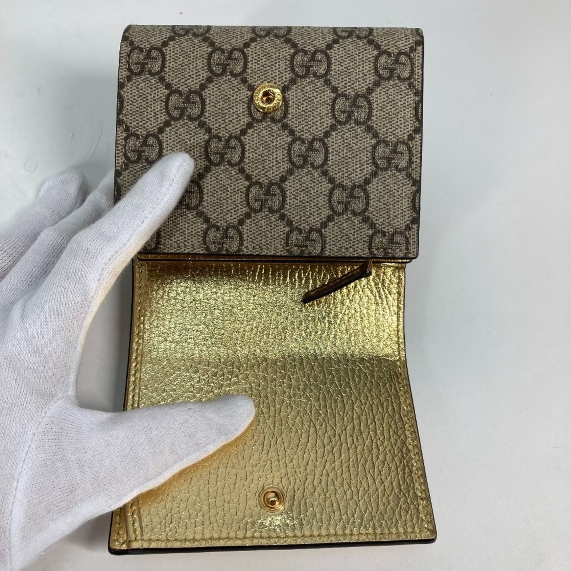 Leather Wallet (Bi-Fold) (Pre-Owned) - Gucci - Modalova
