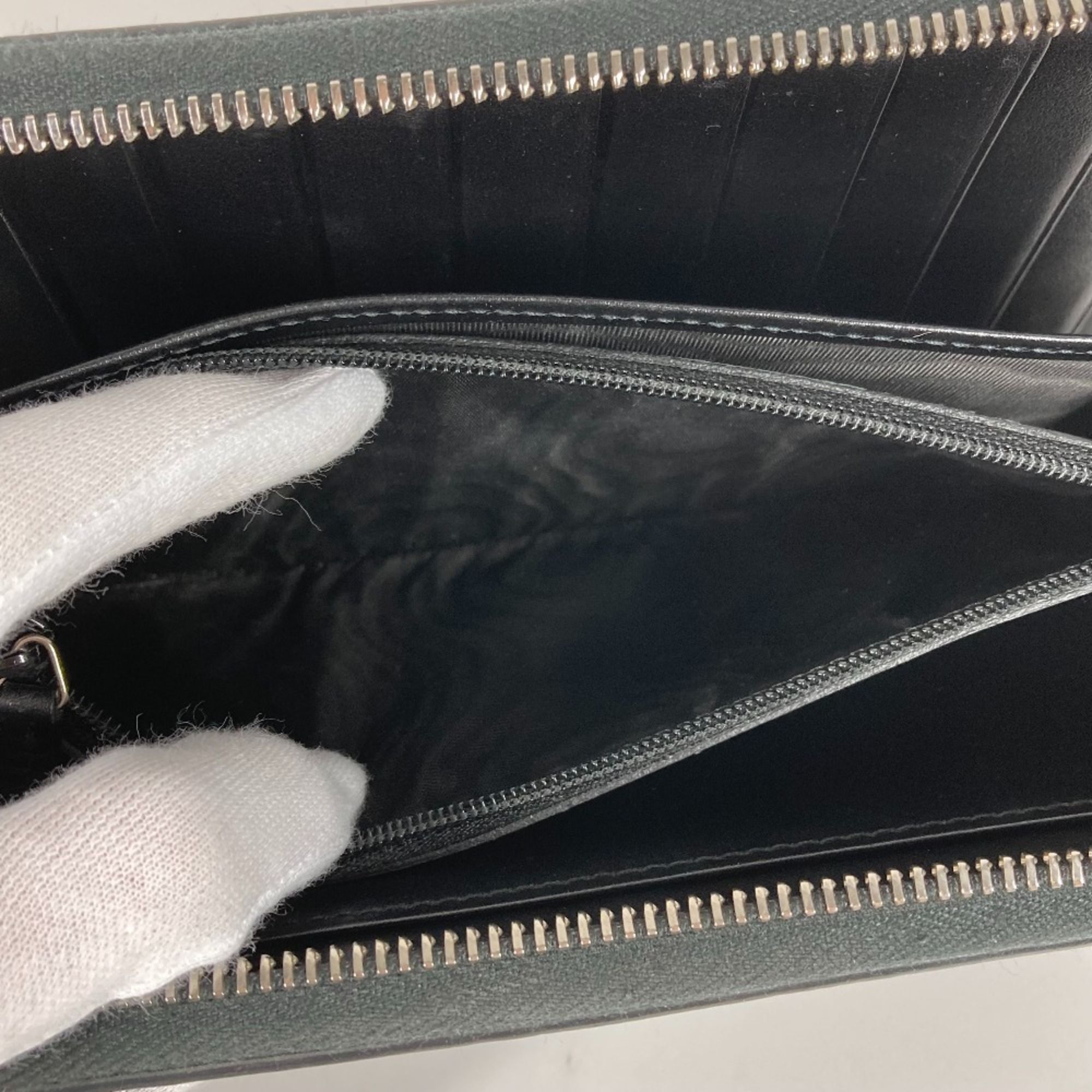 Leather Long Wallet (Bi-Fold) (Pre-Owned) - Gucci - Modalova