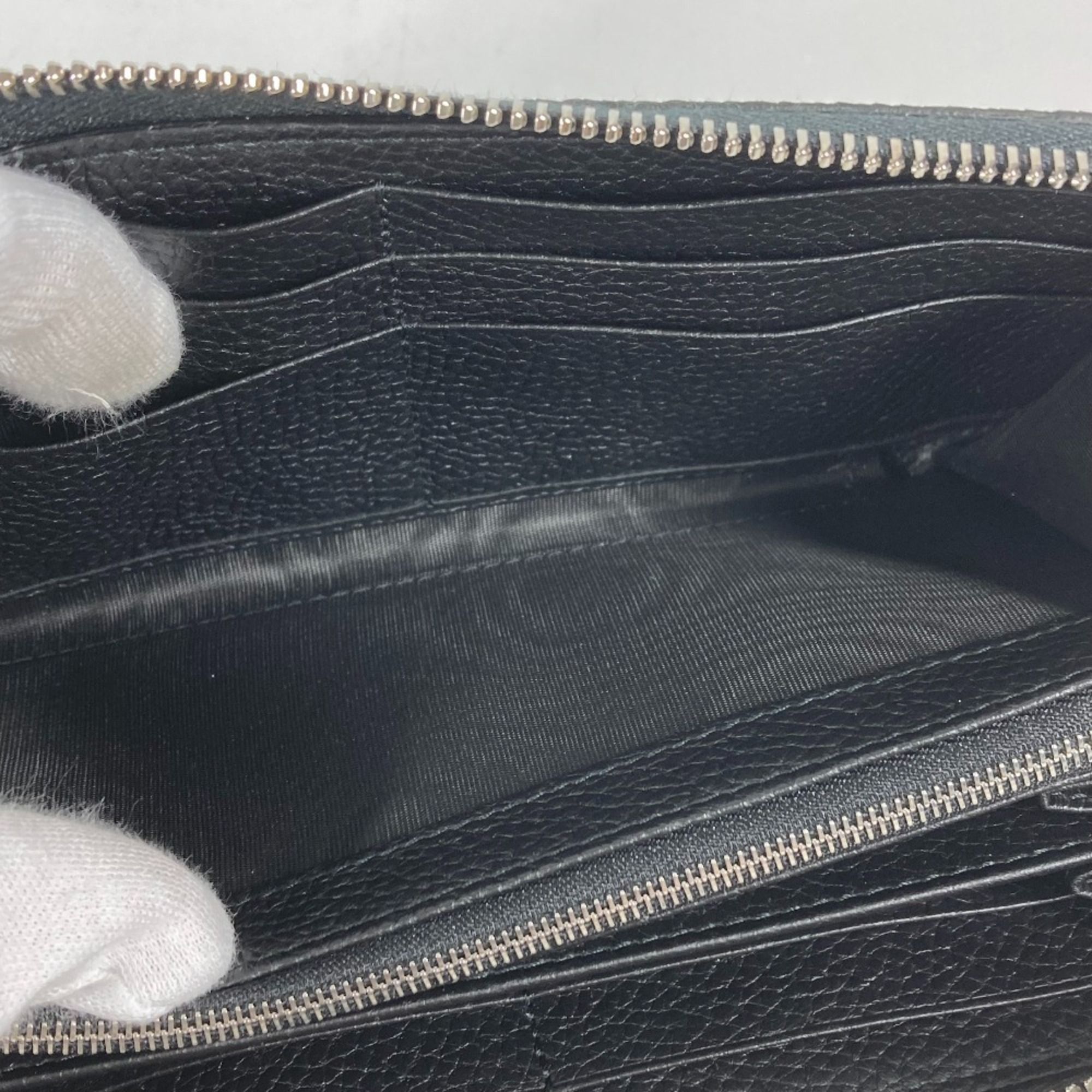 Leather Long Wallet (Bi-Fold) (Pre-Owned) - Gucci - Modalova