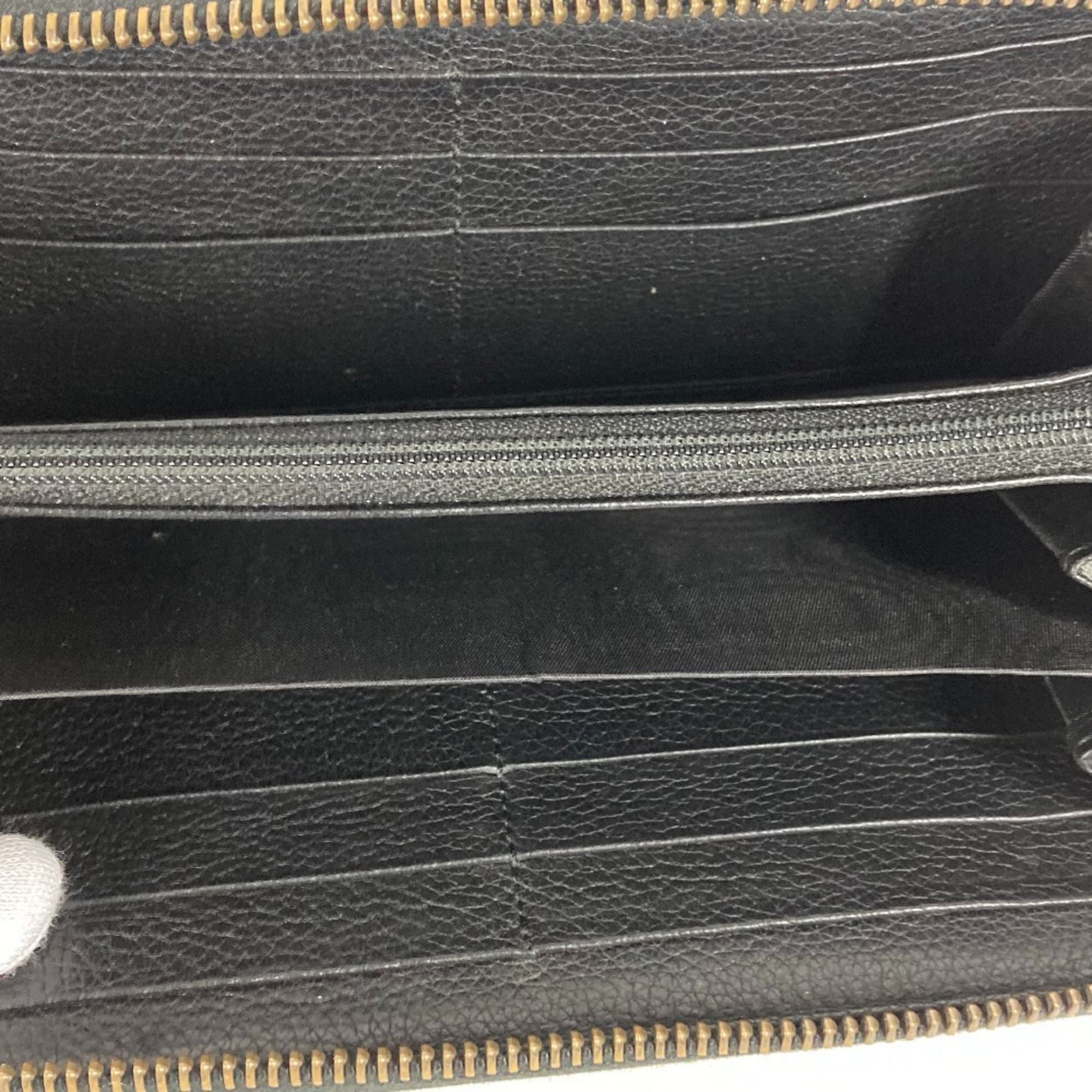 Leather Long Wallet (Bi-Fold) (Pre-Owned) - Gucci - Modalova