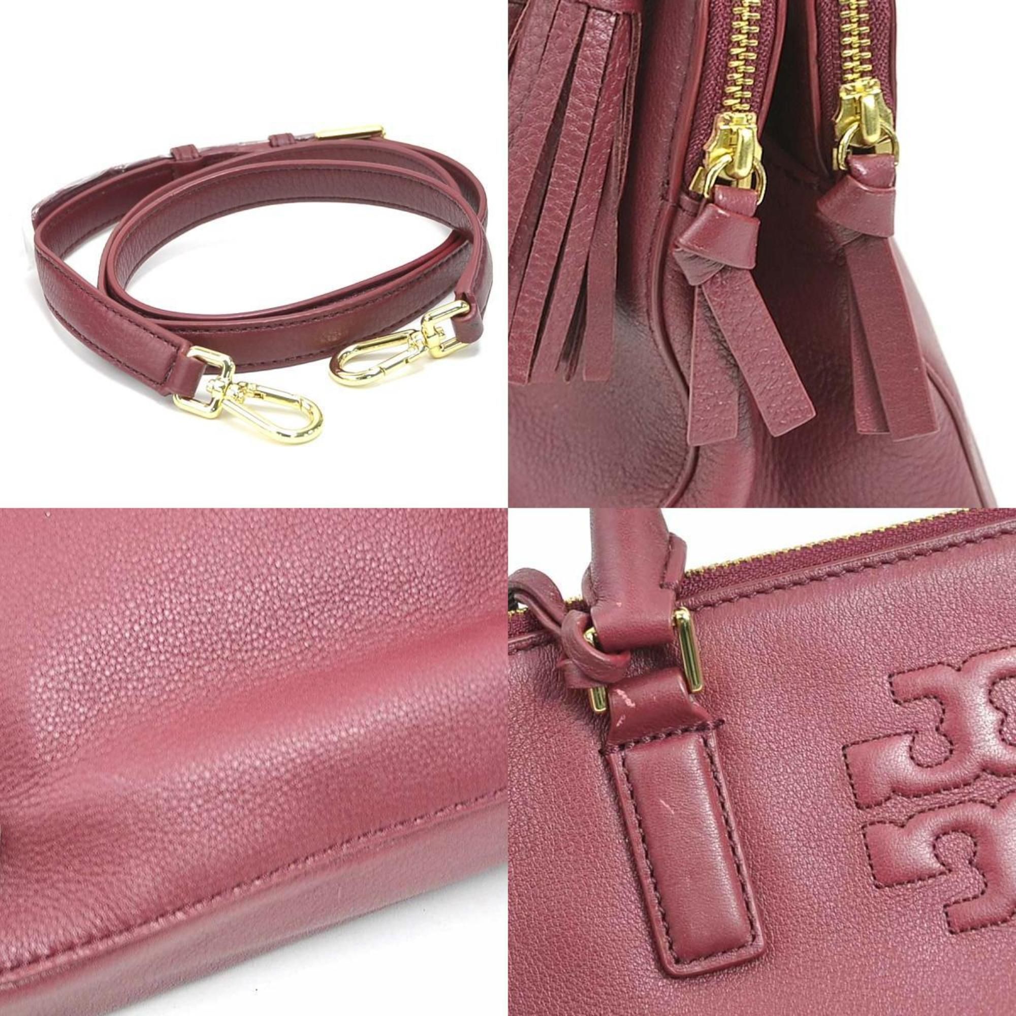 Leather Handbag Shoulder Bag (Pre-Owned) - Tory Burch - Modalova