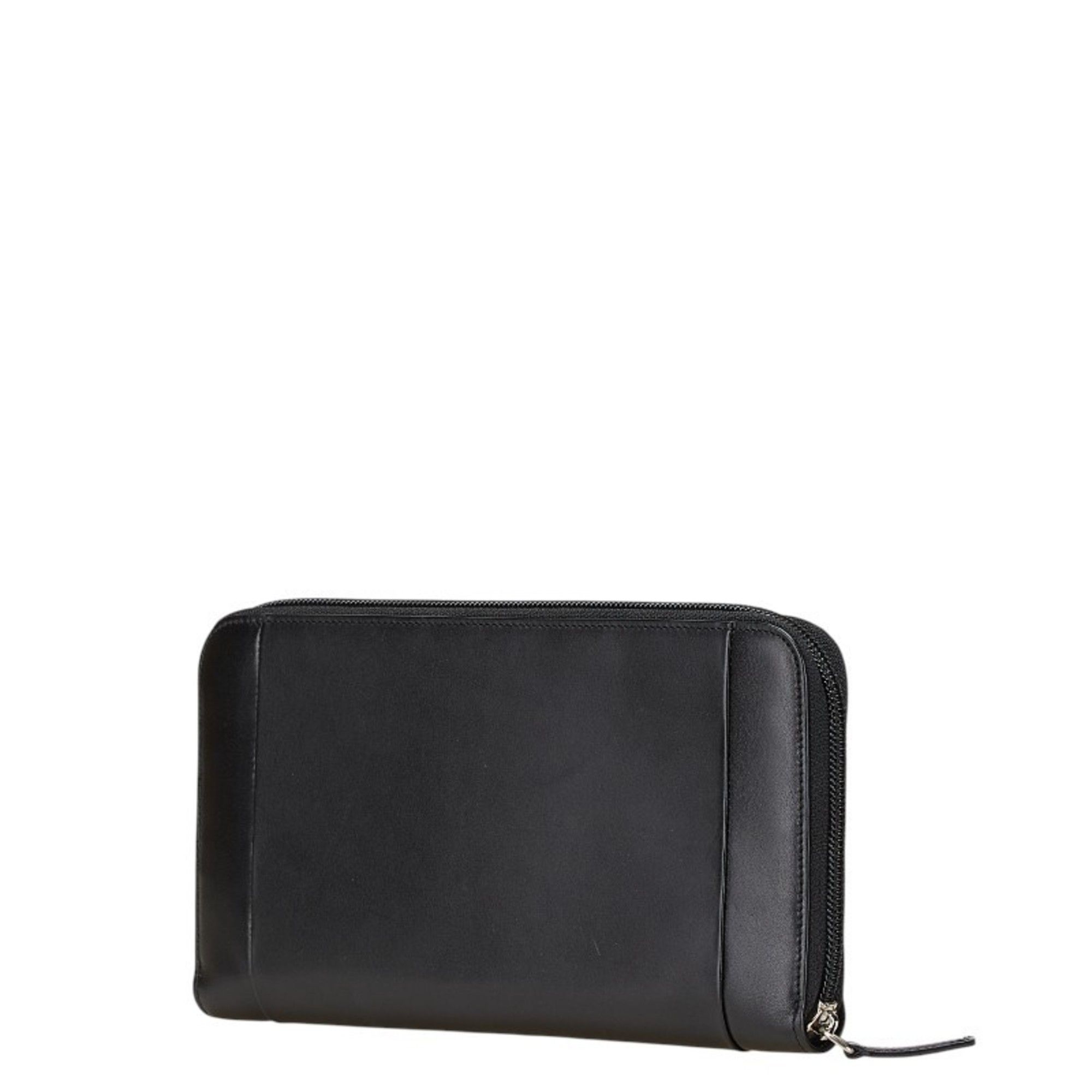 Leather Long Wallet (Bi-Fold) (Pre-Owned) - Salvatore Ferragamo - Modalova