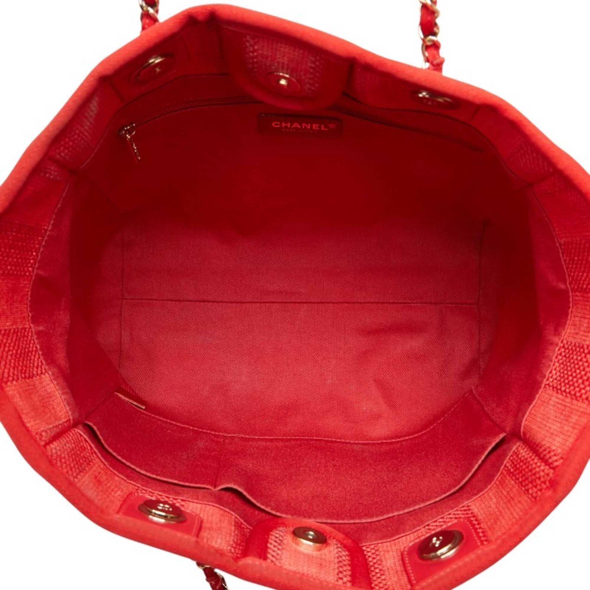 Canvas Leather Tote Bag (Pre-Owned) - Chanel - Modalova