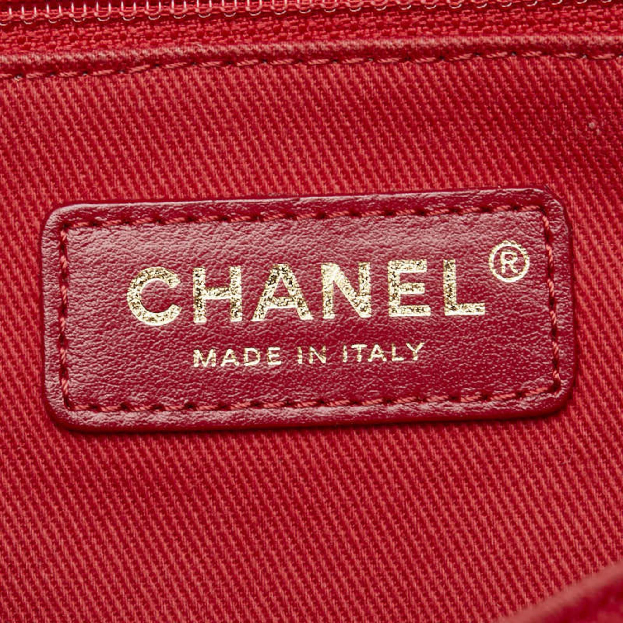 Canvas Leather Tote Bag (Pre-Owned) - Chanel - Modalova