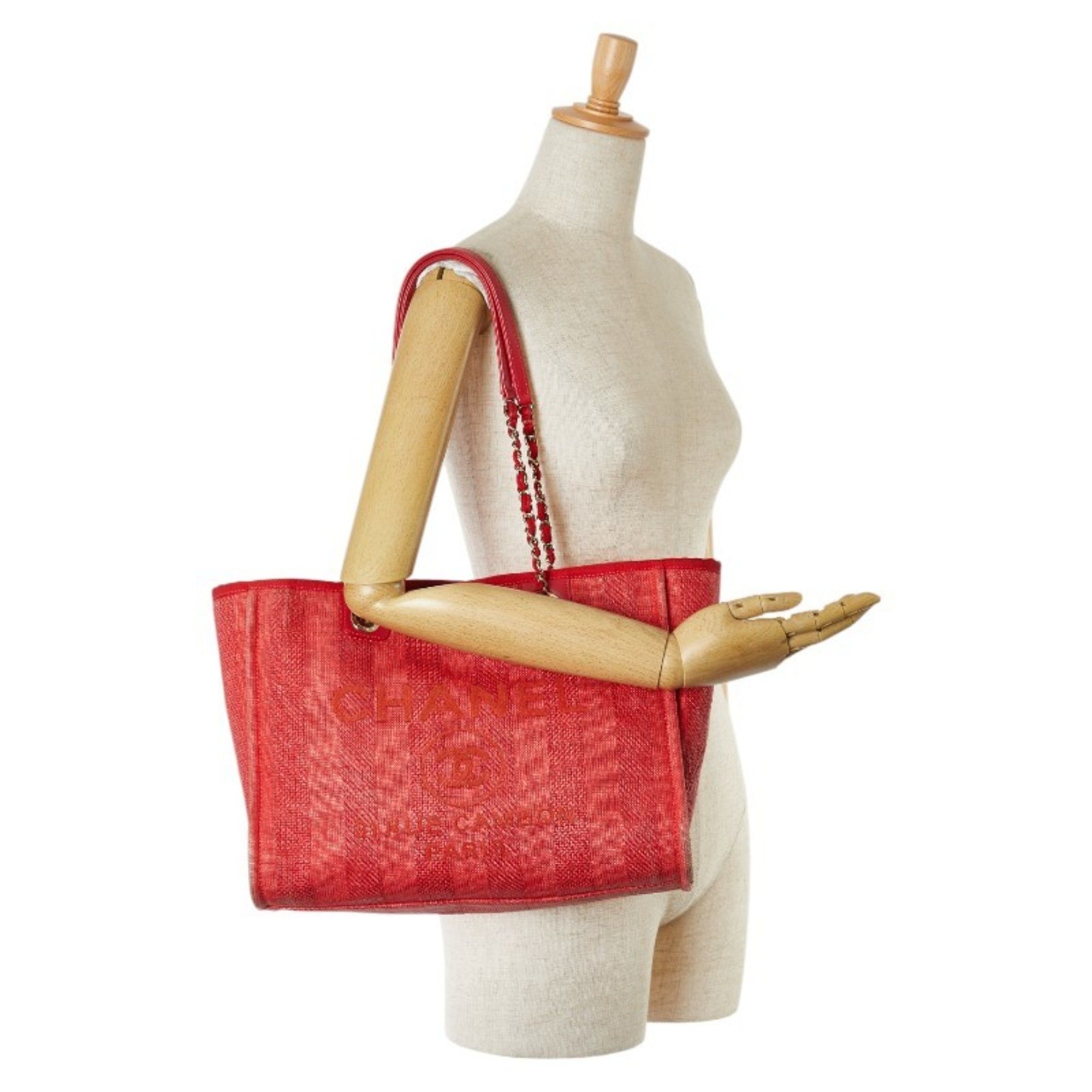 Canvas Leather Tote Bag (Pre-Owned) - Chanel - Modalova
