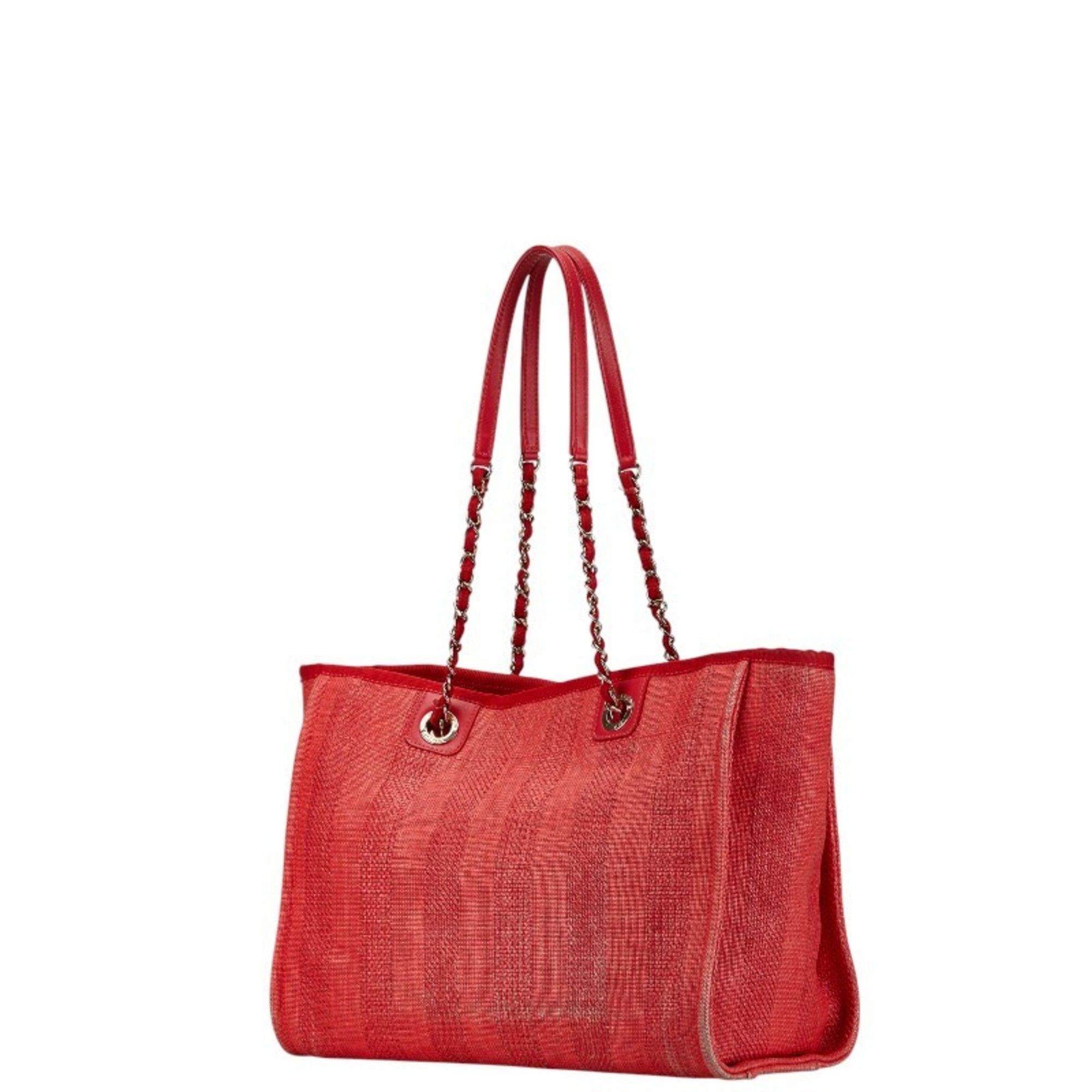 Canvas Leather Tote Bag (Pre-Owned) - Chanel - Modalova