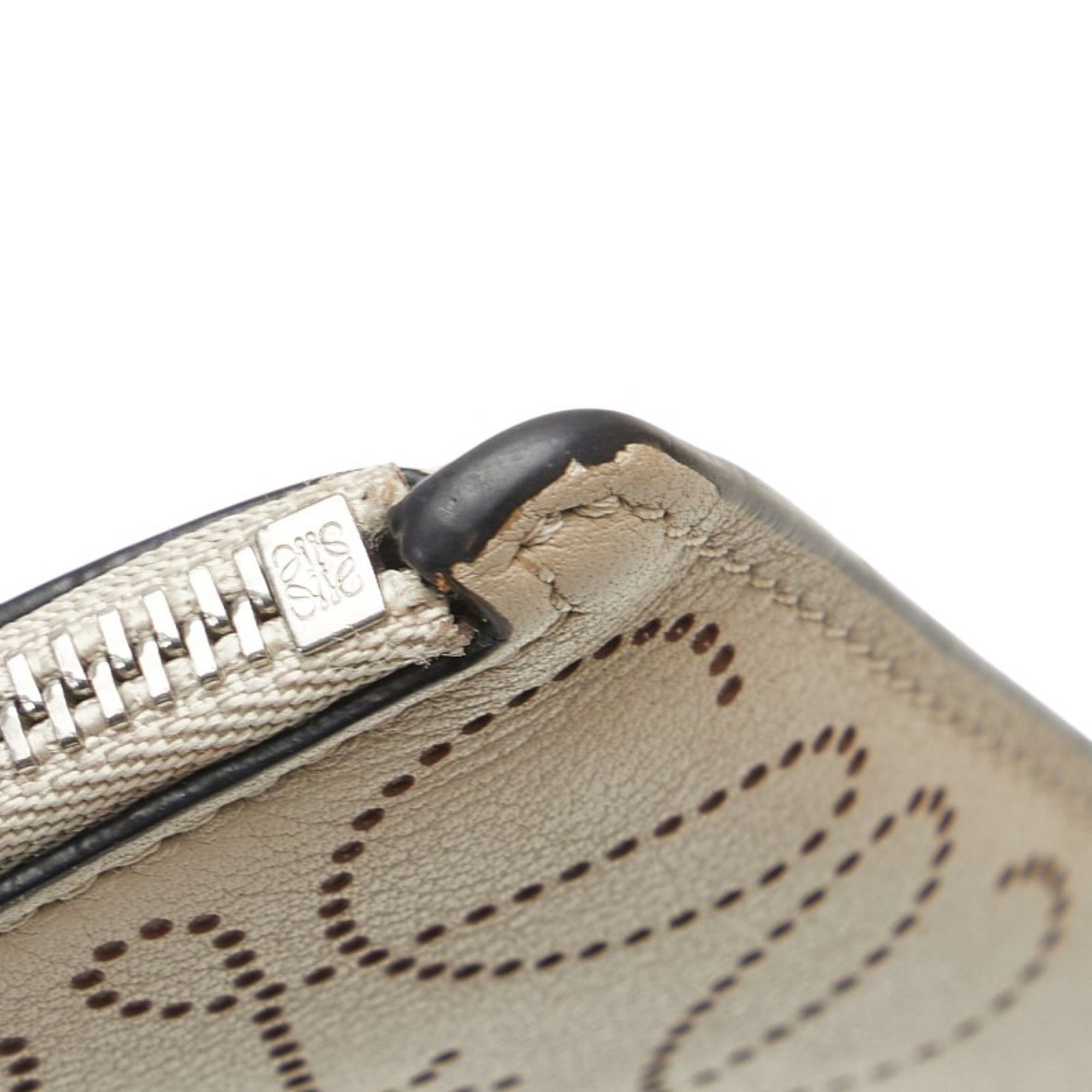 Leather Long Wallet (Bi-Fold) (Pre-Owned) - Loewe - Modalova