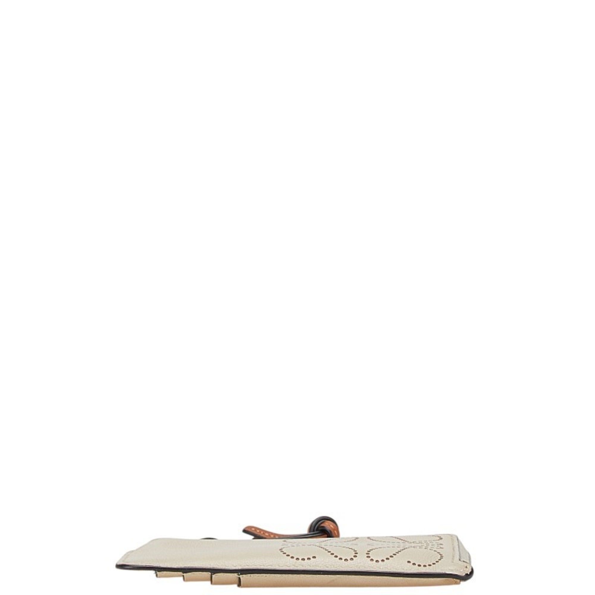 Leather Long Wallet (Bi-Fold) (Pre-Owned) - Loewe - Modalova
