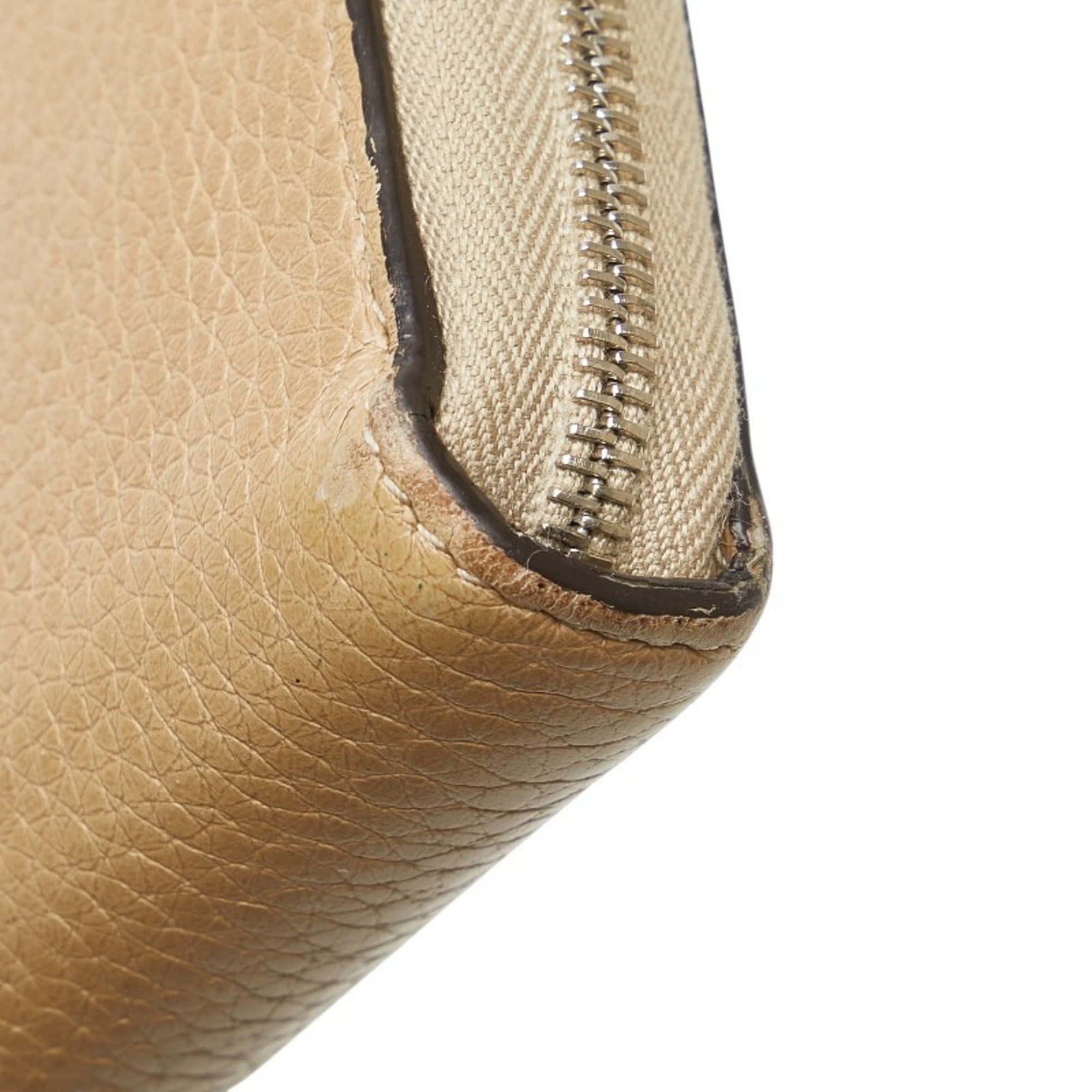 Leather Long Wallet (Bi-Fold) (Pre-Owned) - Celine - Modalova