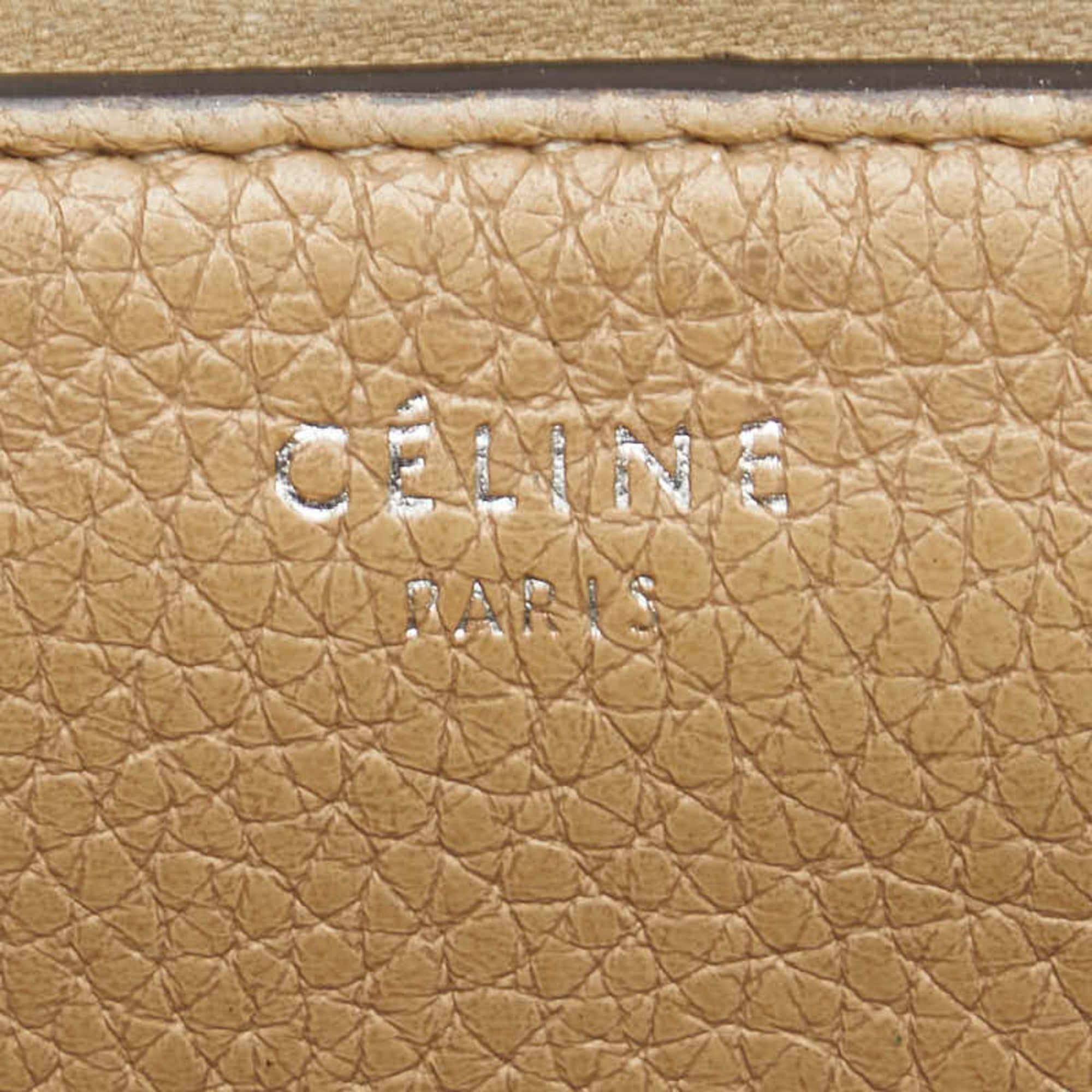 Leather Long Wallet (Bi-Fold) (Pre-Owned) - Celine - Modalova