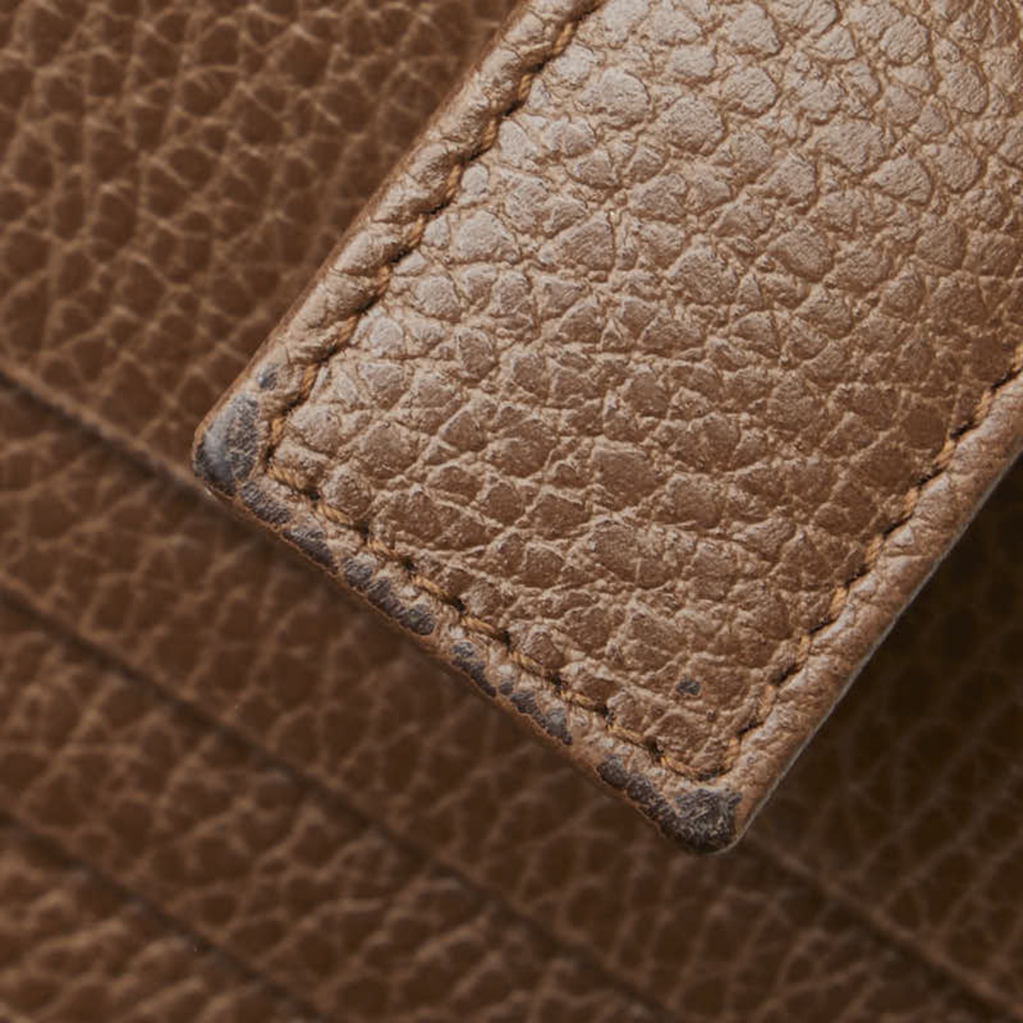 Canvas Leather Wallet (Bi-Fold) (Pre-Owned) - Gucci - Modalova