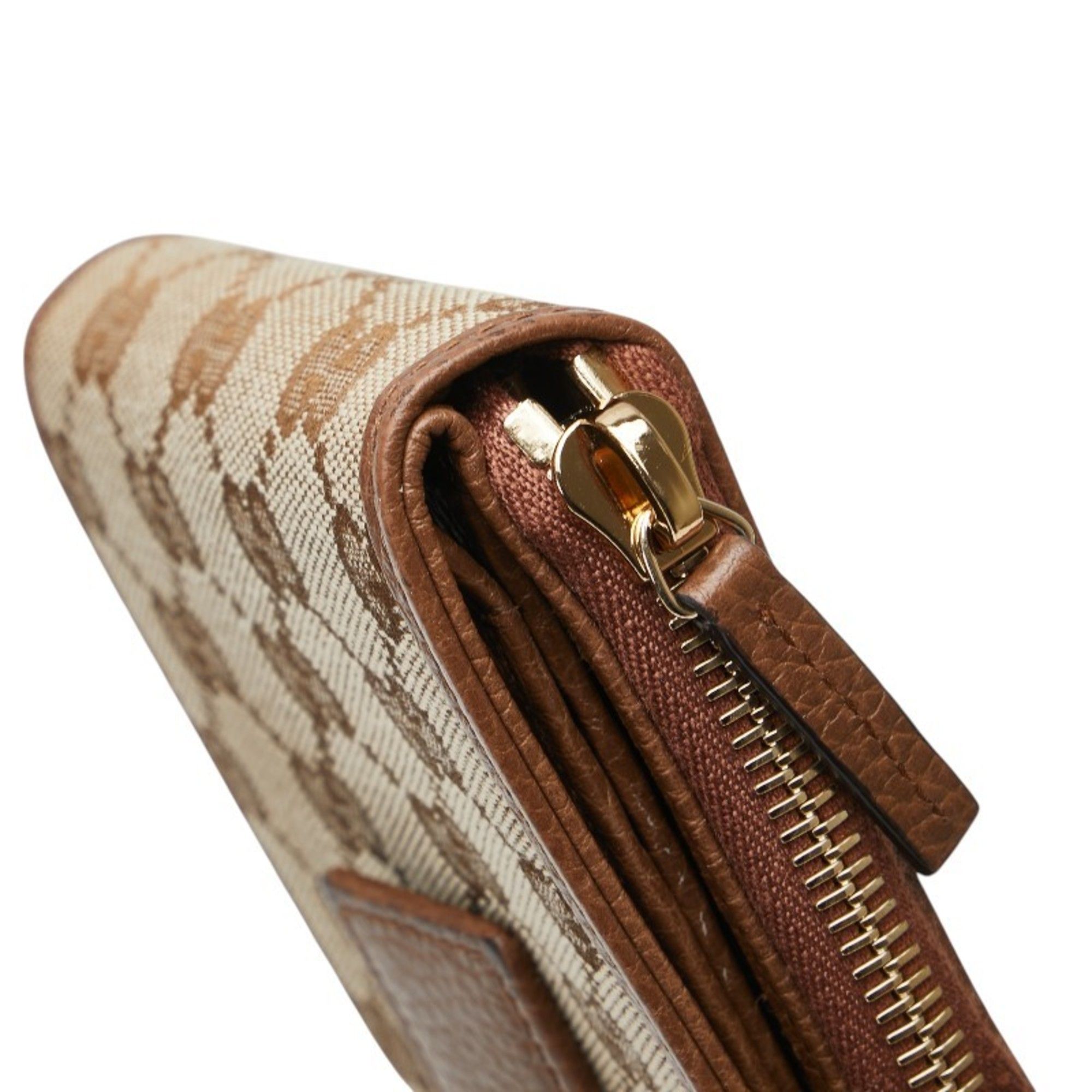 Canvas Leather Wallet (Bi-Fold) (Pre-Owned) - Gucci - Modalova