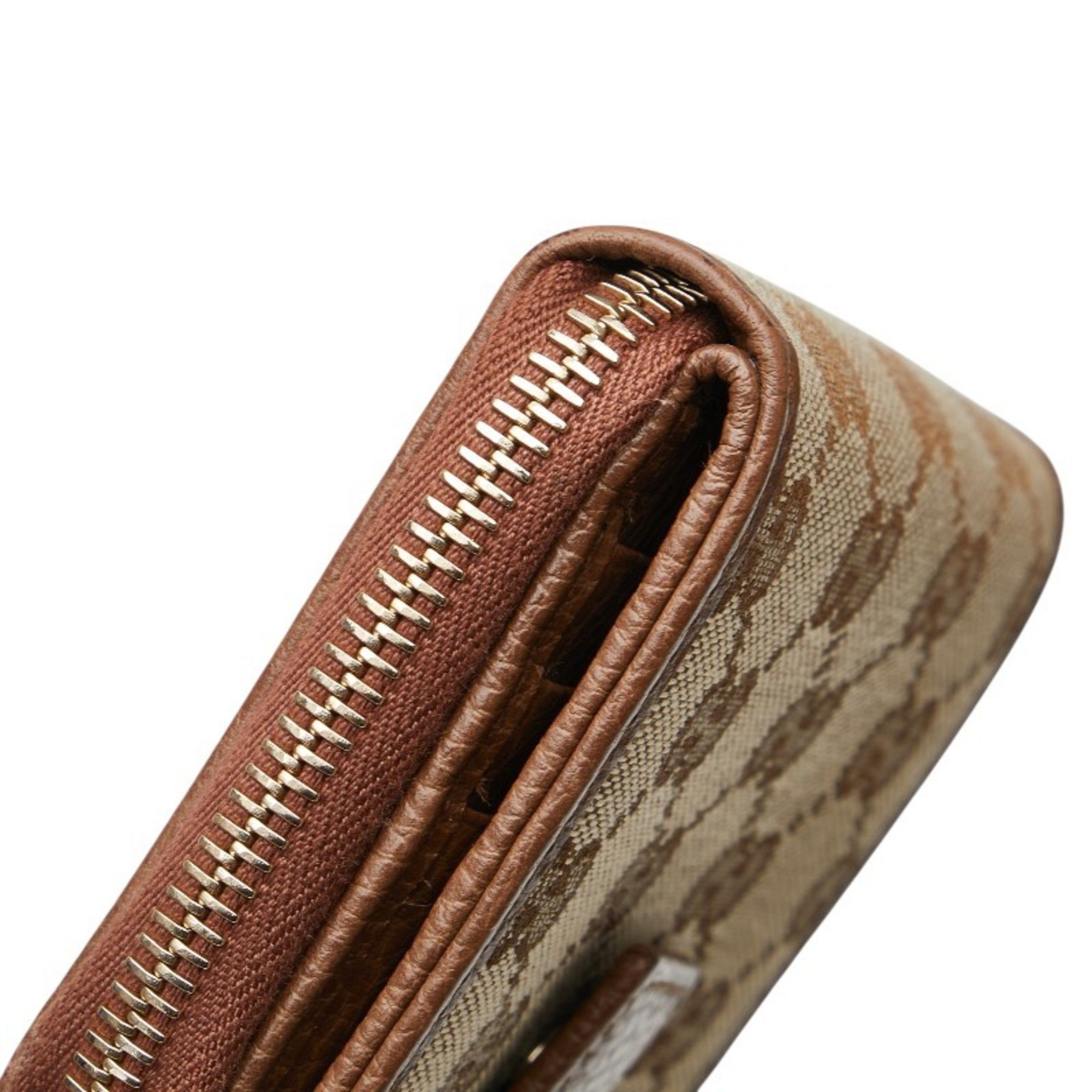 Canvas Leather Wallet (Bi-Fold) (Pre-Owned) - Gucci - Modalova