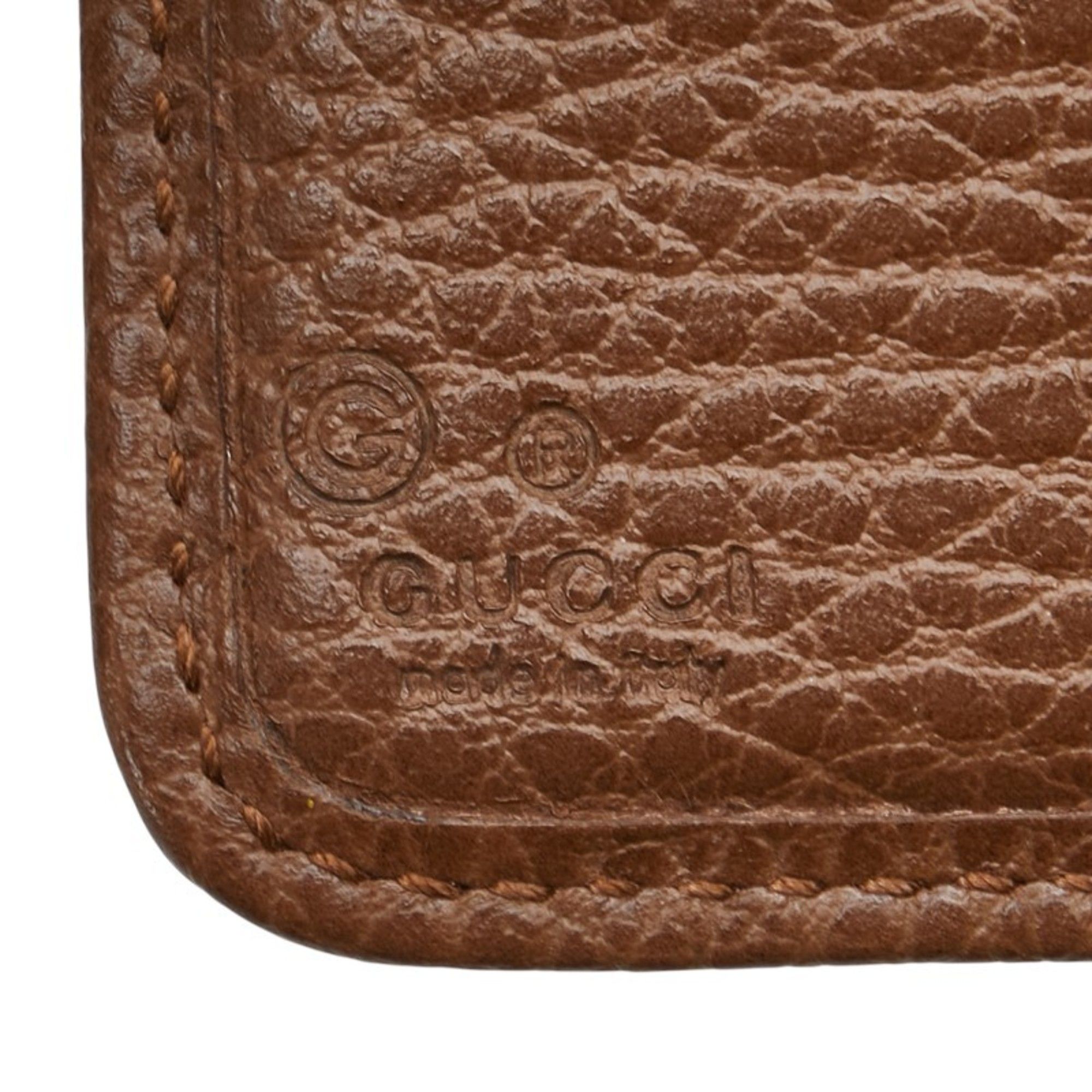 Canvas Leather Wallet (Bi-Fold) (Pre-Owned) - Gucci - Modalova
