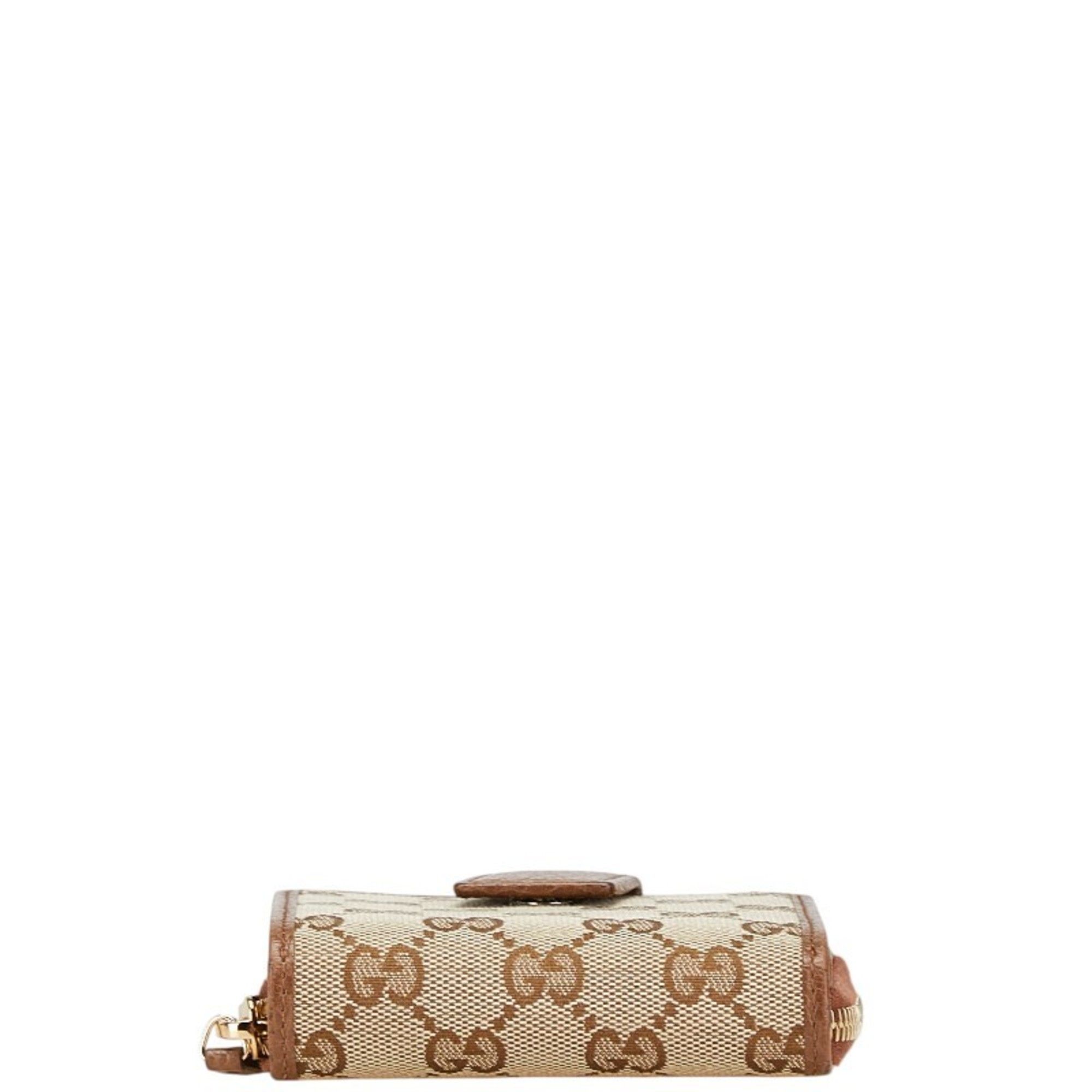 Canvas Leather Wallet (Bi-Fold) (Pre-Owned) - Gucci - Modalova