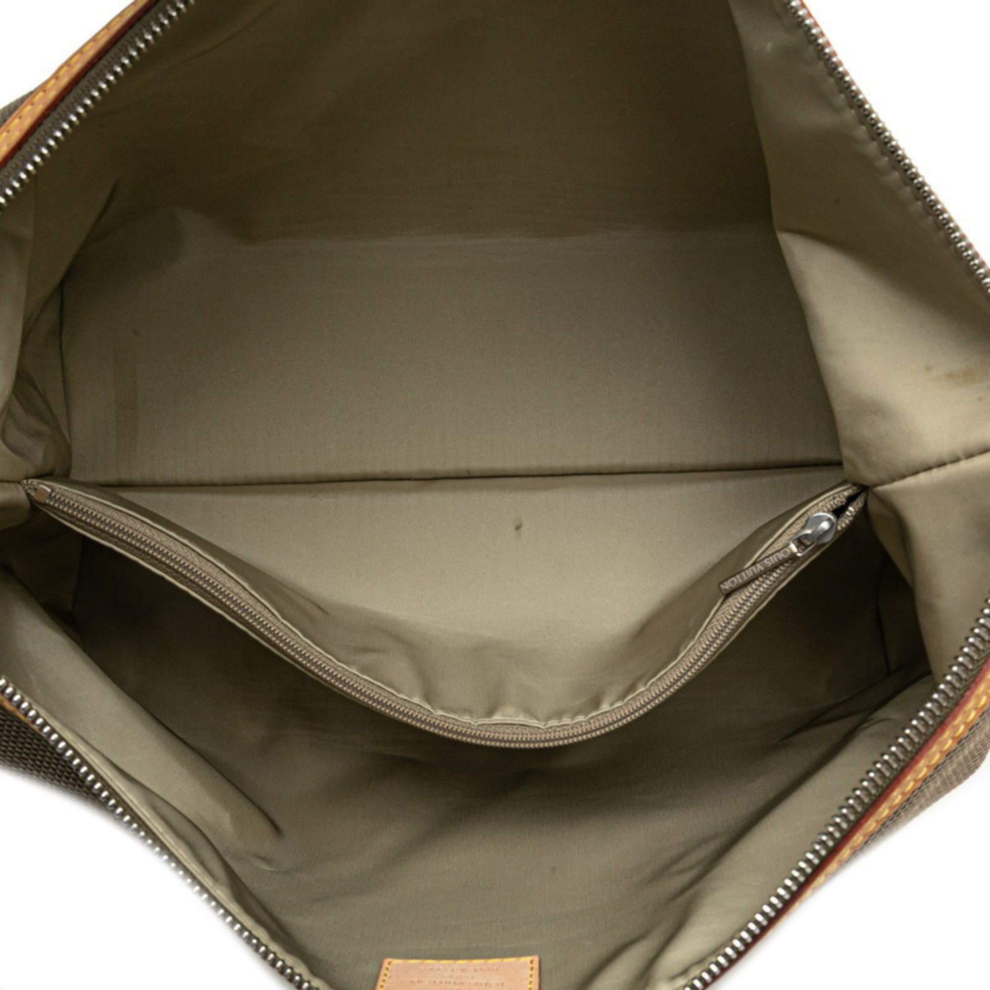 Damier Geant Canvas Leather Pouch (Pre-Owned) - Louis Vuitton - Modalova